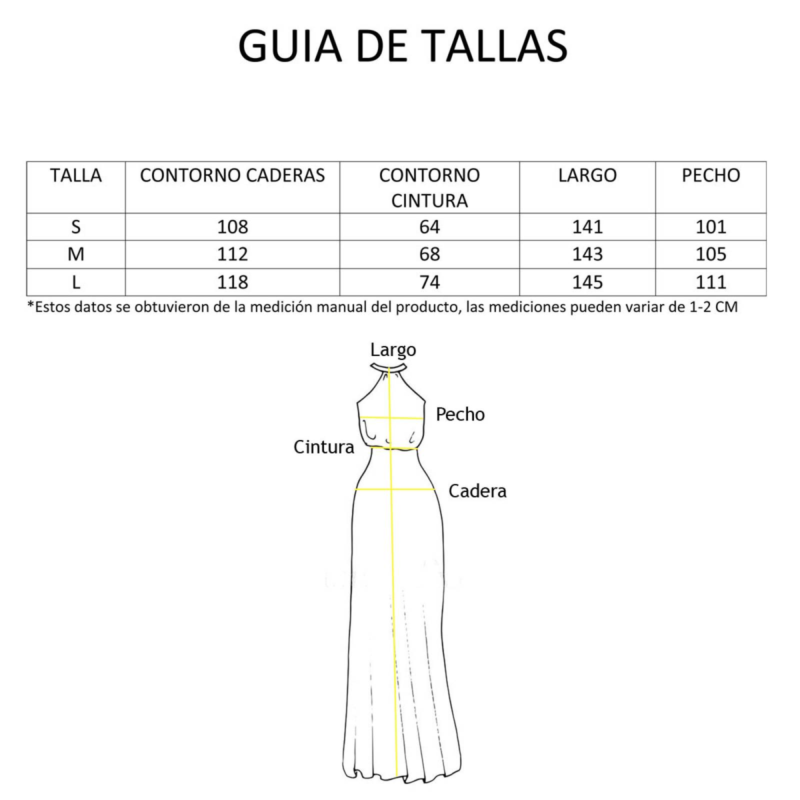 Maxi Vestido De Dama Estampado de Fiesta Paya Casual