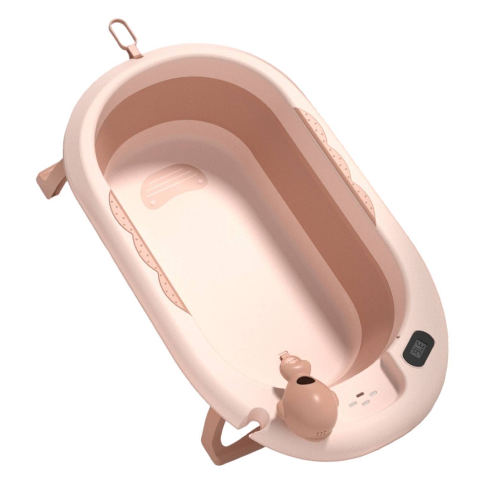 Bañera Tina De Baño Para Bebe Plegable Portátil Con Cojín