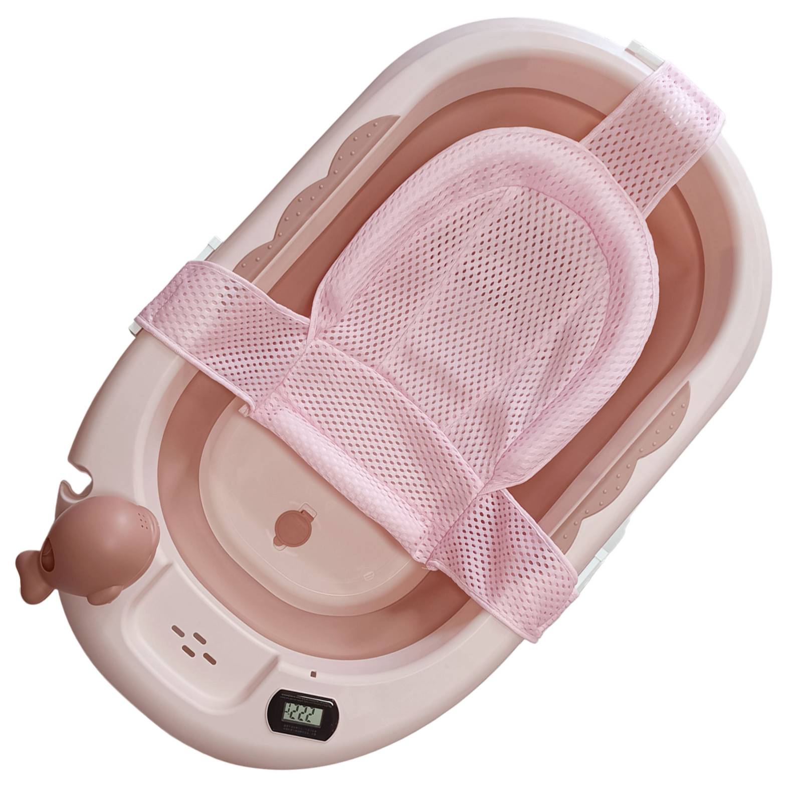 Bañera Tina De Baño Para Bebe Plegable Portátil Con Cojín