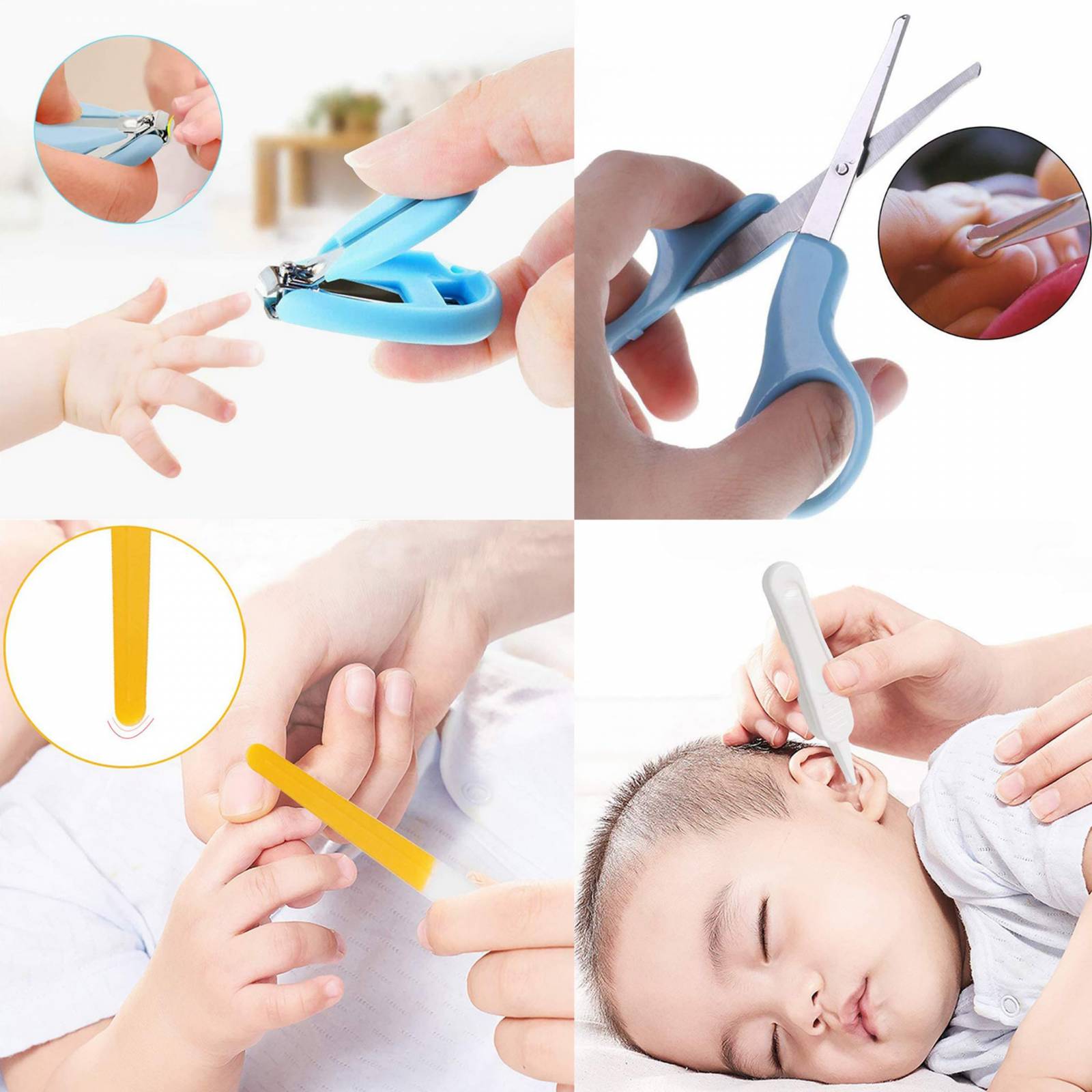 Estuche de Limpieza Higiene y Cuidado Para Uñas de Bebé Niño