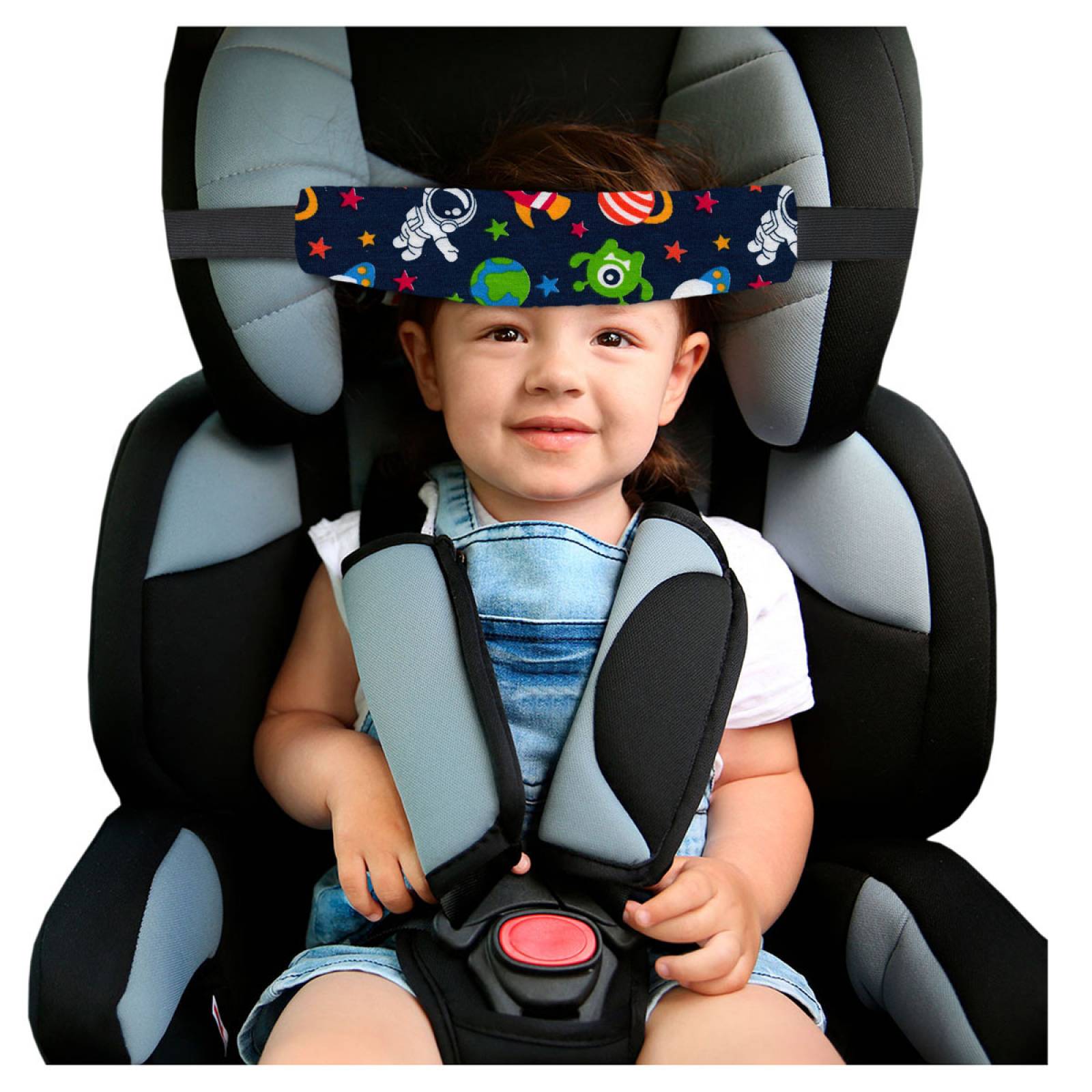 2 Bandas Soporte Para Cabeza Asiento De Seguridad Para Niños