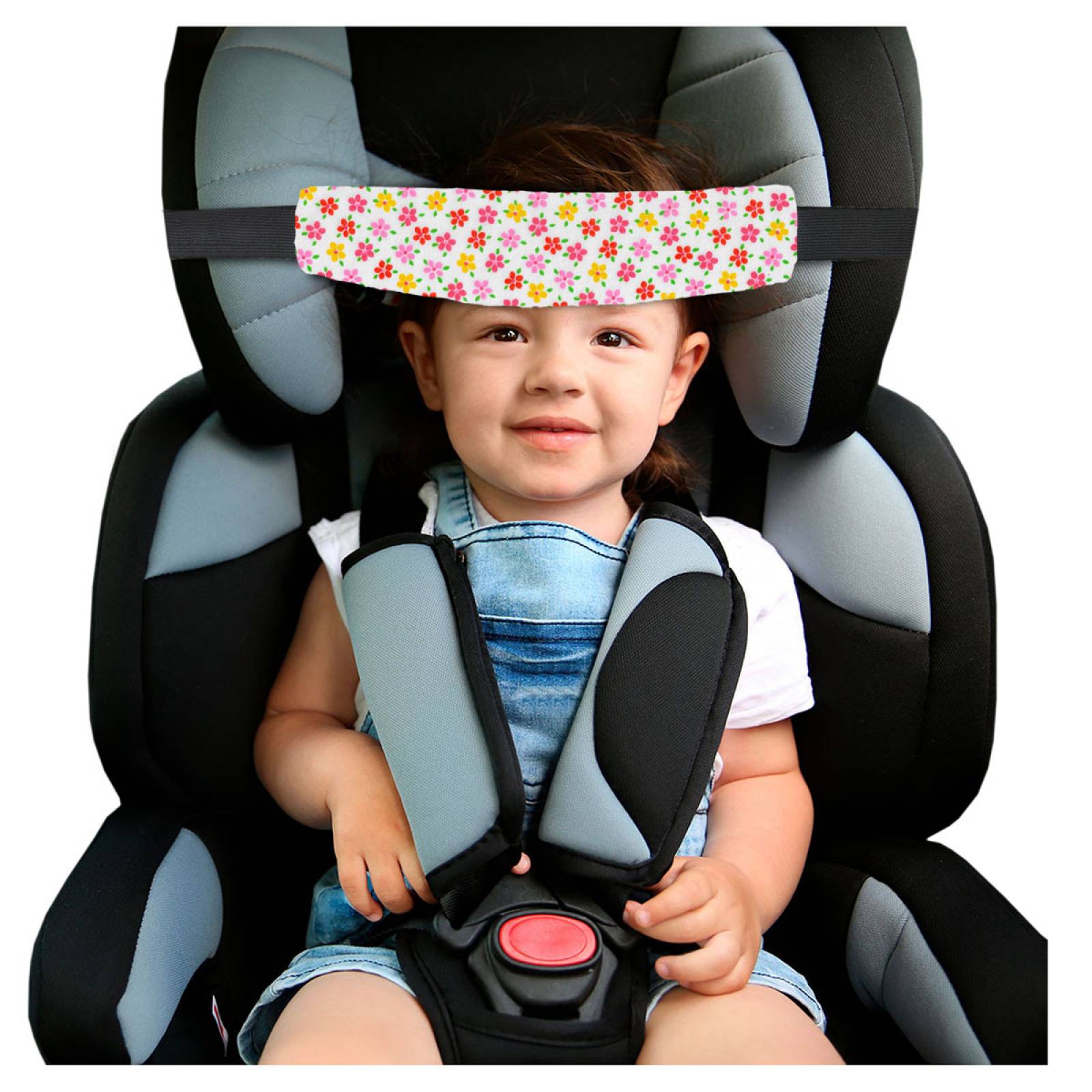 2 Bandas Soporte Para Cabeza Asiento De Seguridad Para Niños