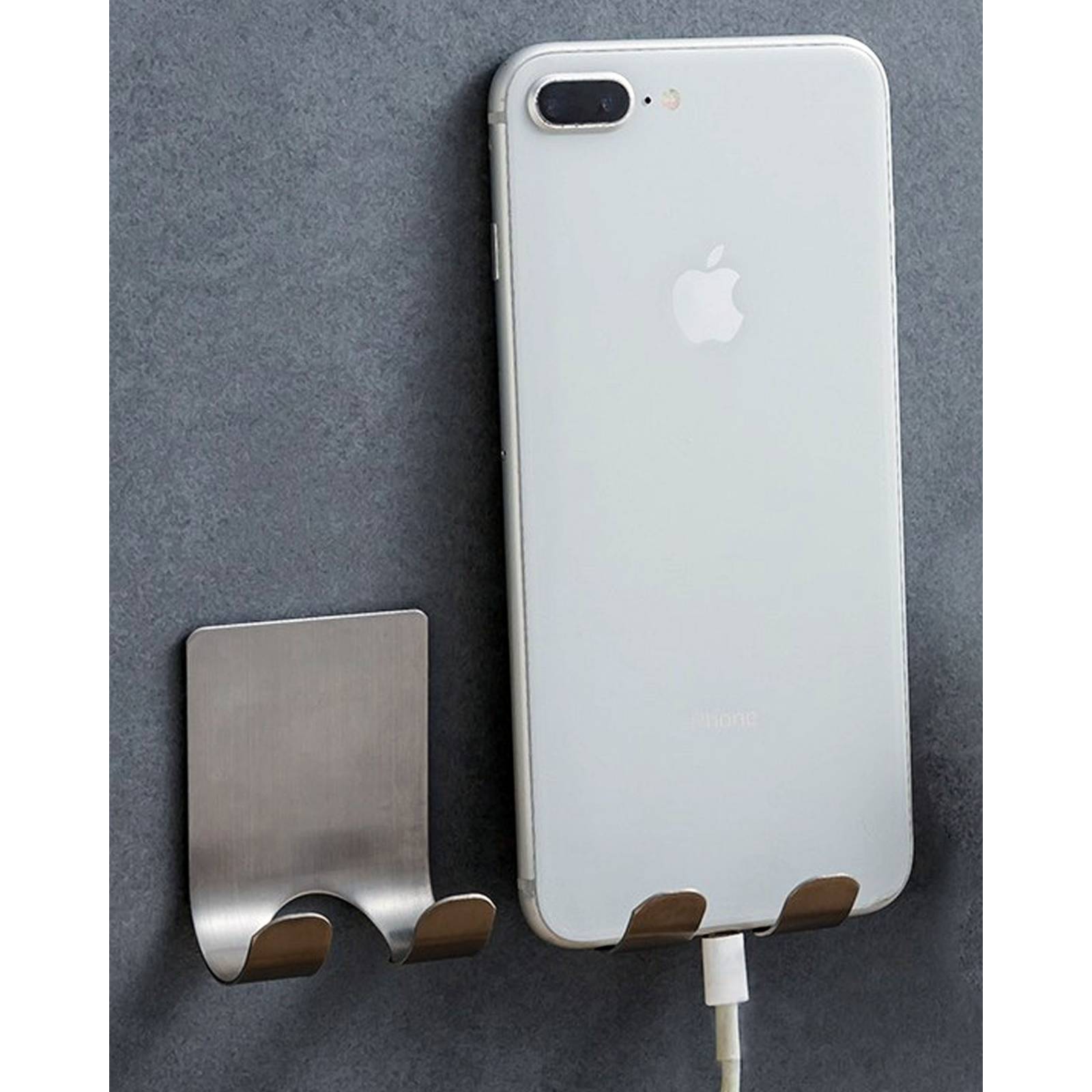 Soporte Acero Inoxidable Para Rastrillo Impermeable 2 pzas