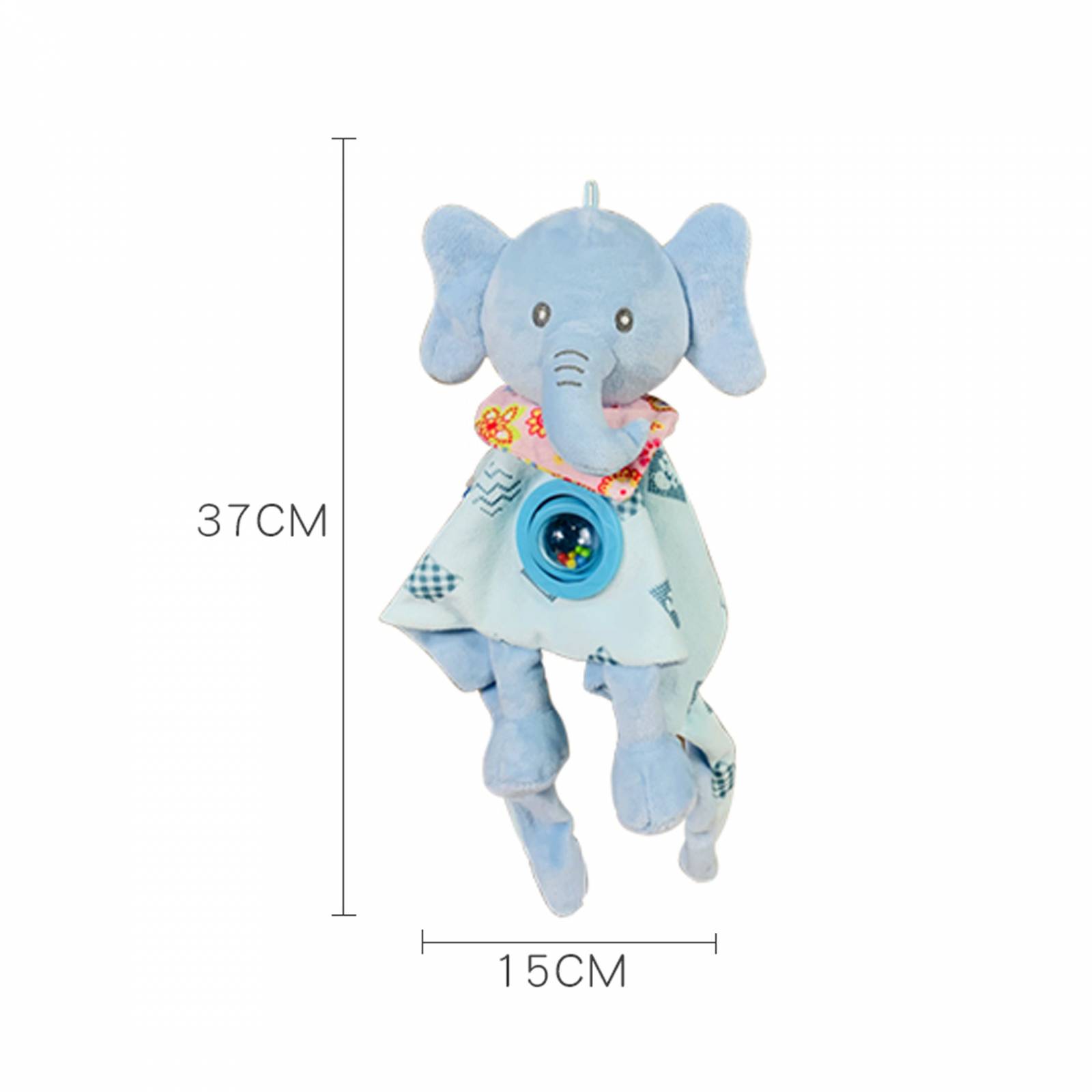 Manta De Apego Bebe Peluche Extra Suave Texturas Sensorial