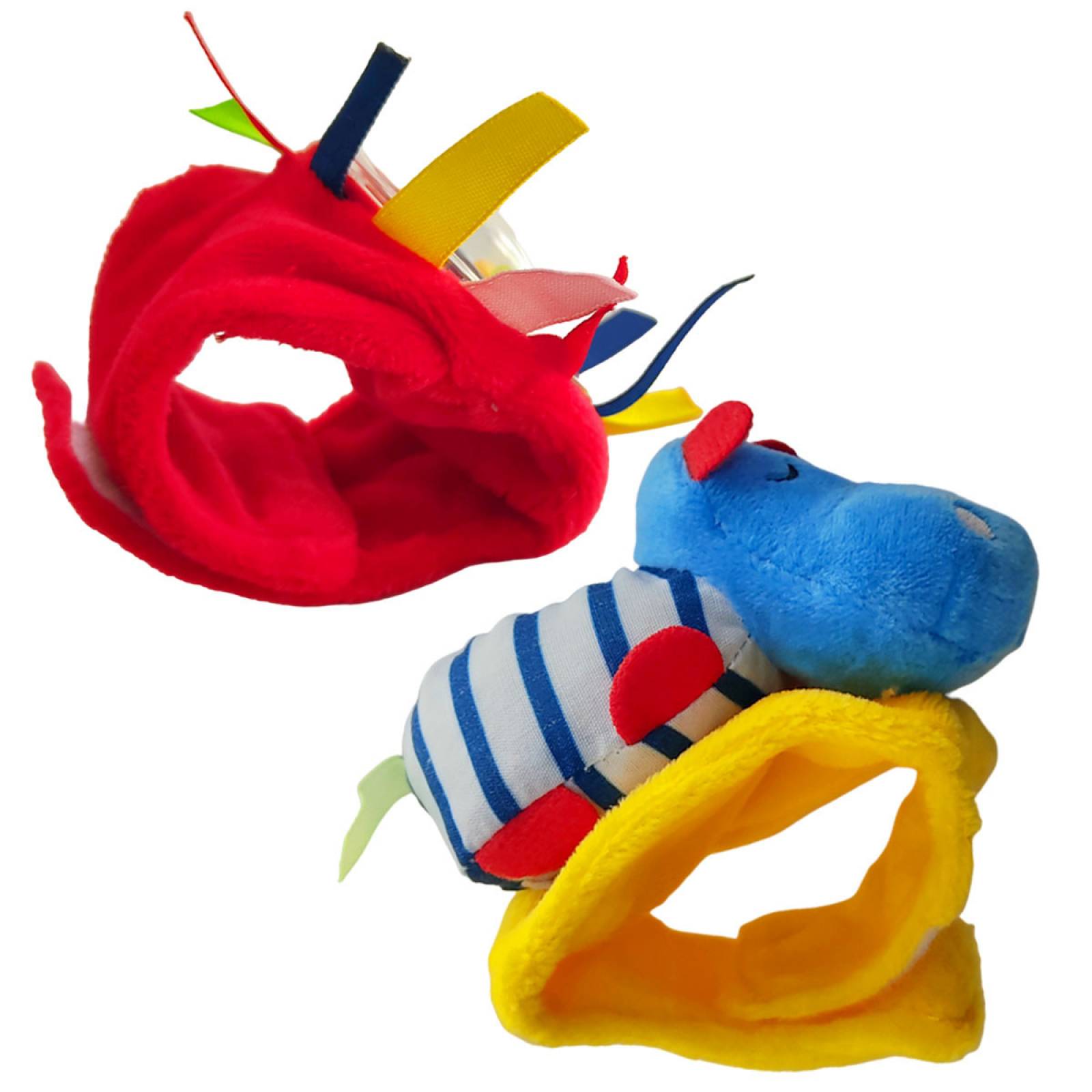 Set Calcetines Pulseras Sonajero Juguete Estimulación Bebé
