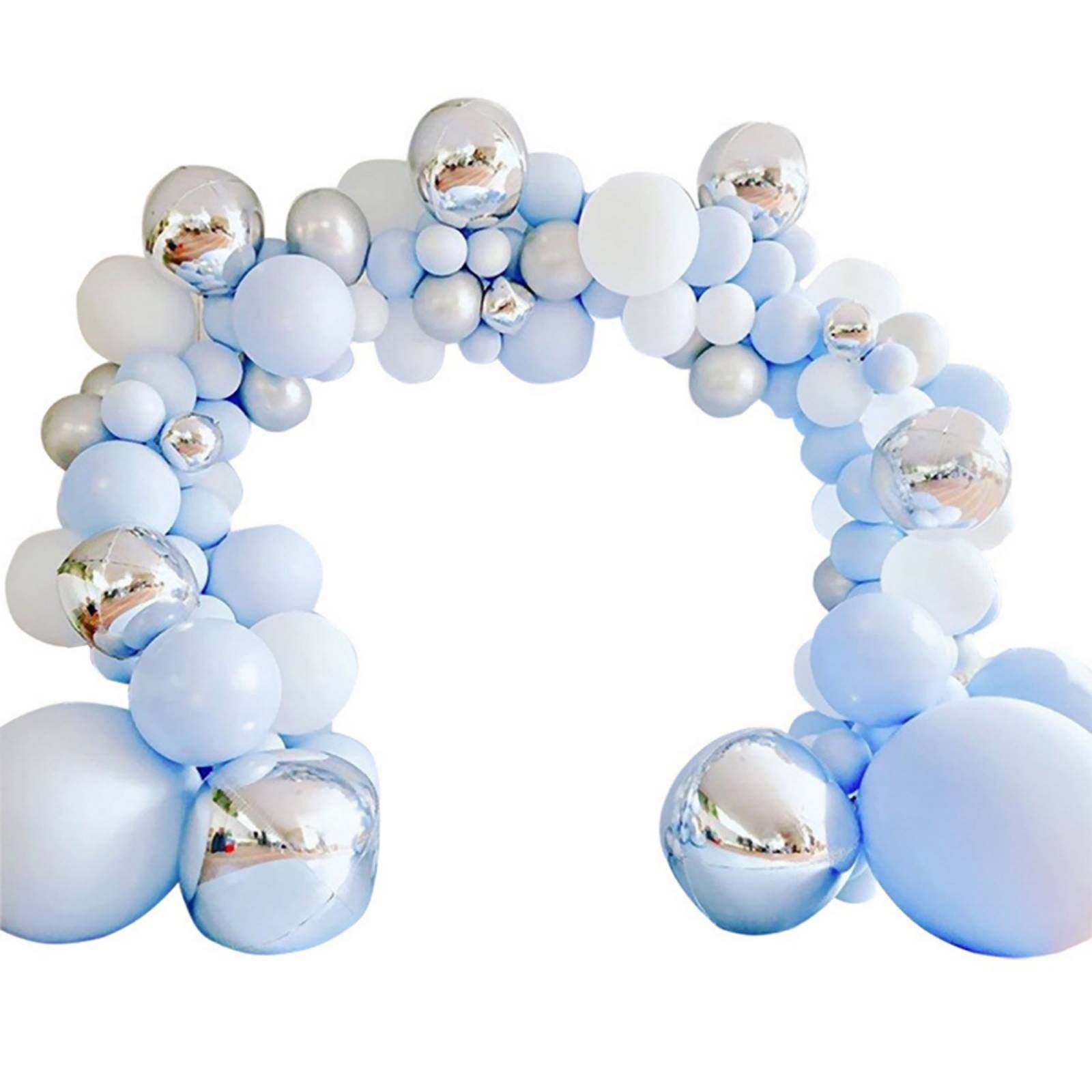 Cajas de globos para decoración de baby shower - 4 piezas de cajas  transparentes blancas para bricolaje con 30 letras BABY +