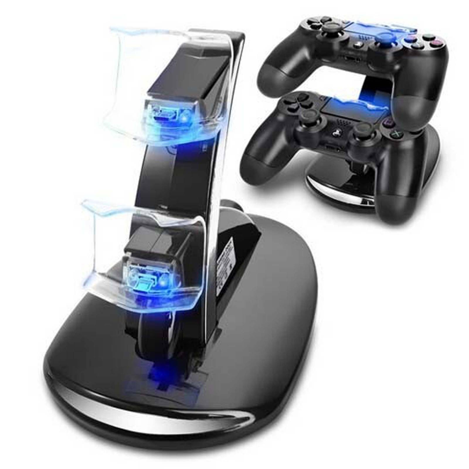 Torre de Cargador Inalámbrico para PS4 Conector de Carga USB