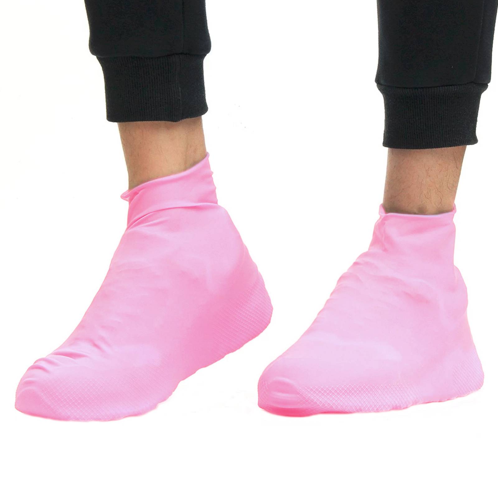 Botas Impermeables de Lluvia Cubre Zapatos Protector Calzado