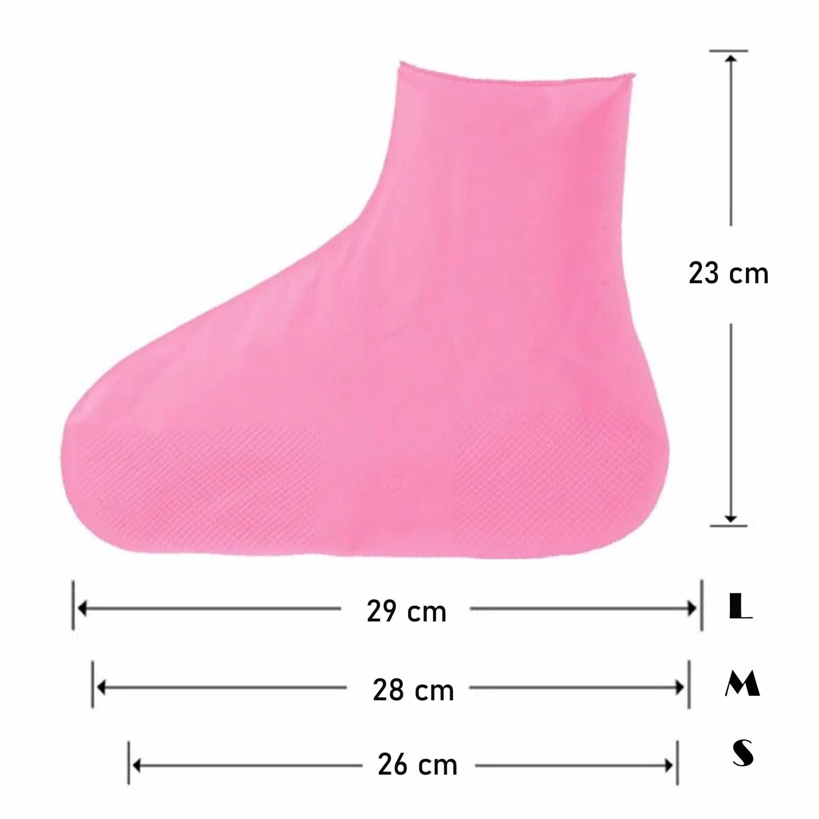 Botas Impermeables de Lluvia Cubre Zapatos Protector Calzado