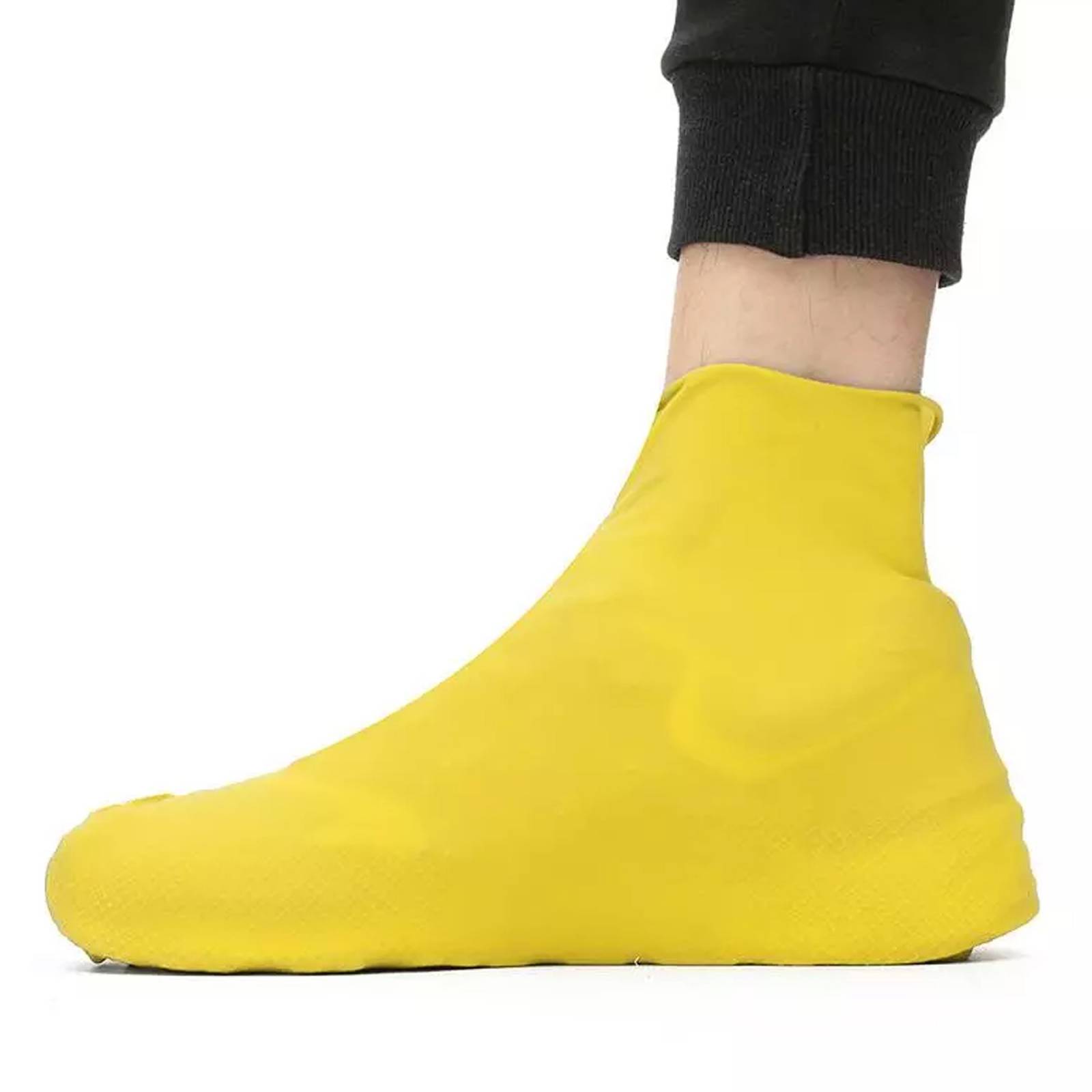 Botas Impermeables de Lluvia Cubre Zapatos Protector Calzado