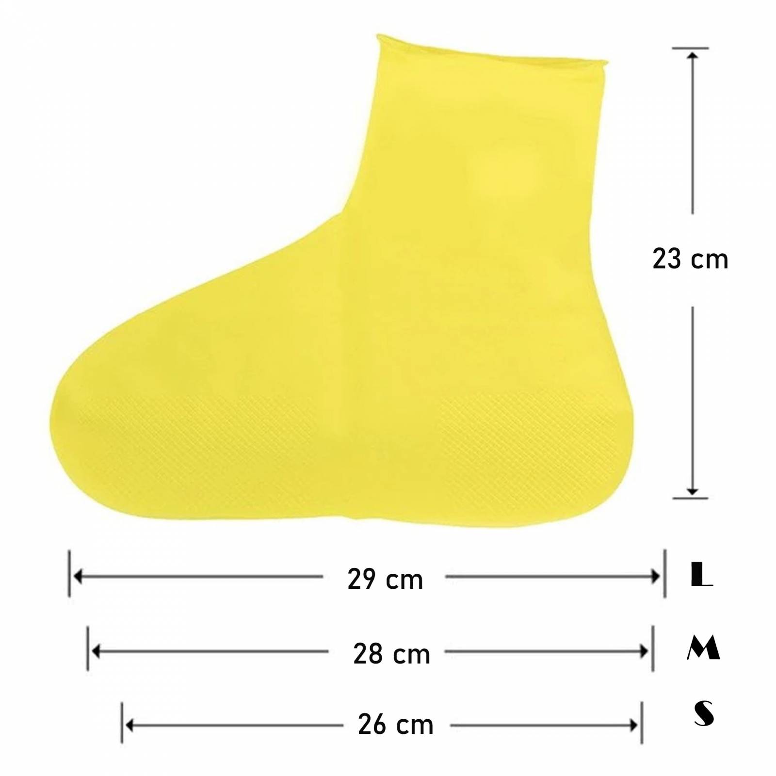 Botas Impermeables de Lluvia Cubre Zapatos Protector Calzado