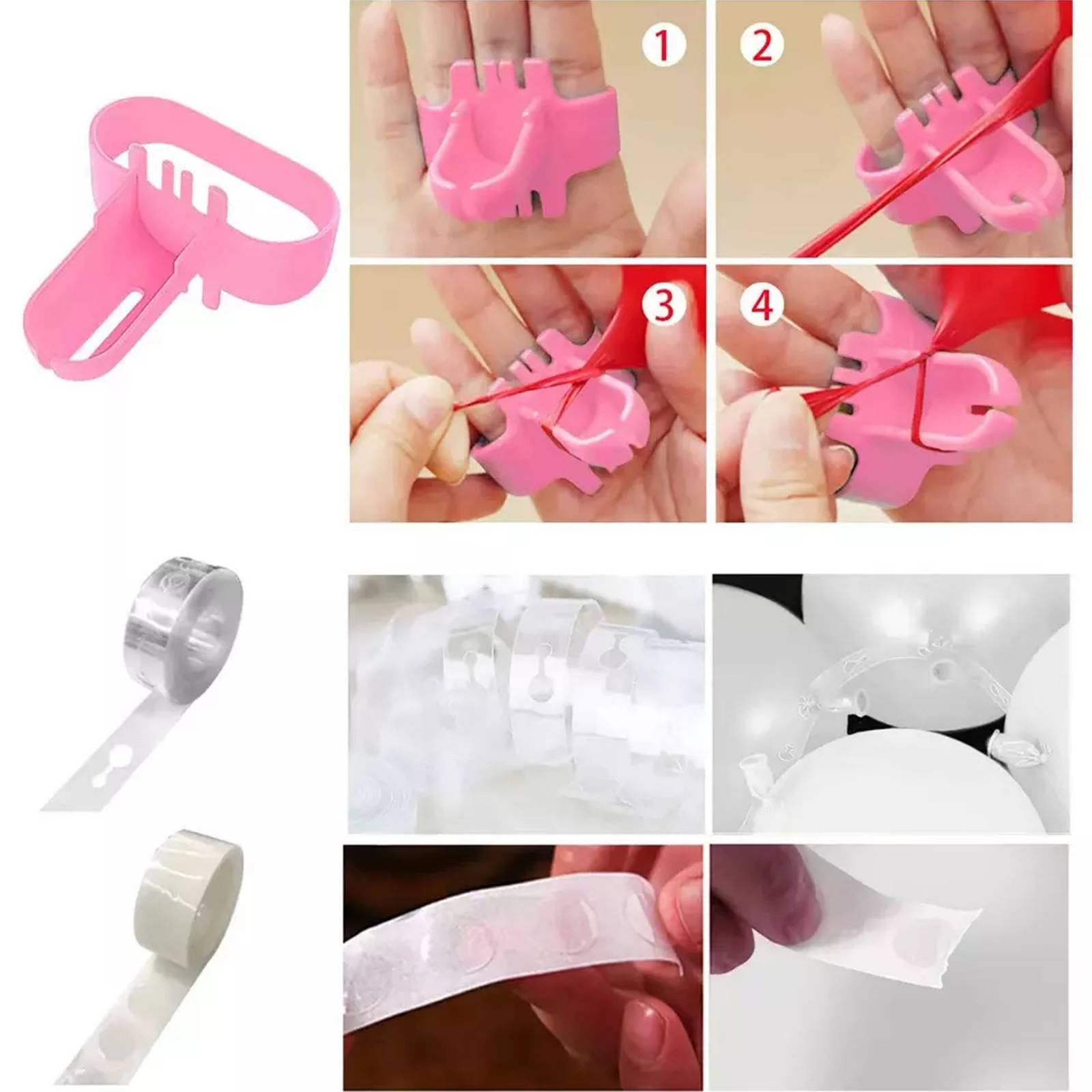 Kit de Globos Decoración Fiesta Bautizo Cominión Boda