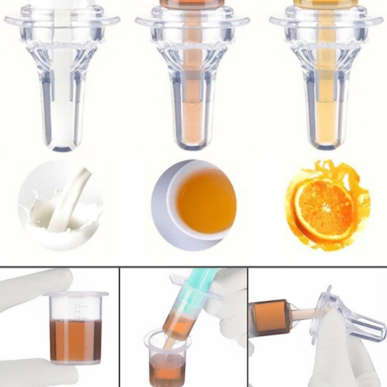 Dispensador Dosificador De Medicina O Líquidos Bebe Niños