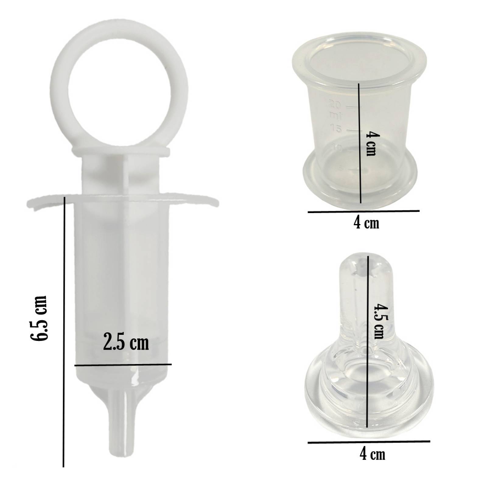 Dispensador Dosificador De Medicina O Líquidos Bebe Niños