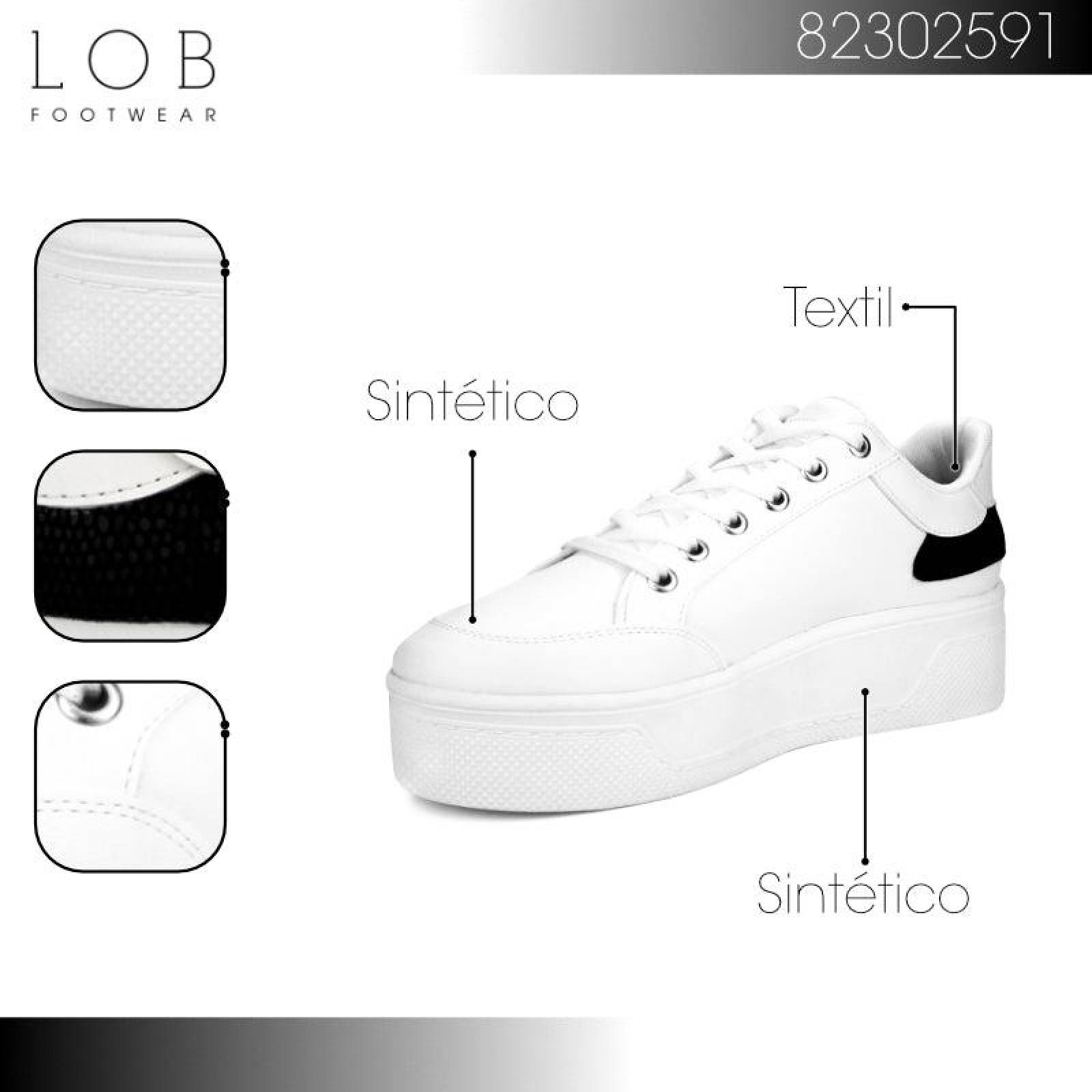 Tenis para Mujer Lob Footwear 82302592