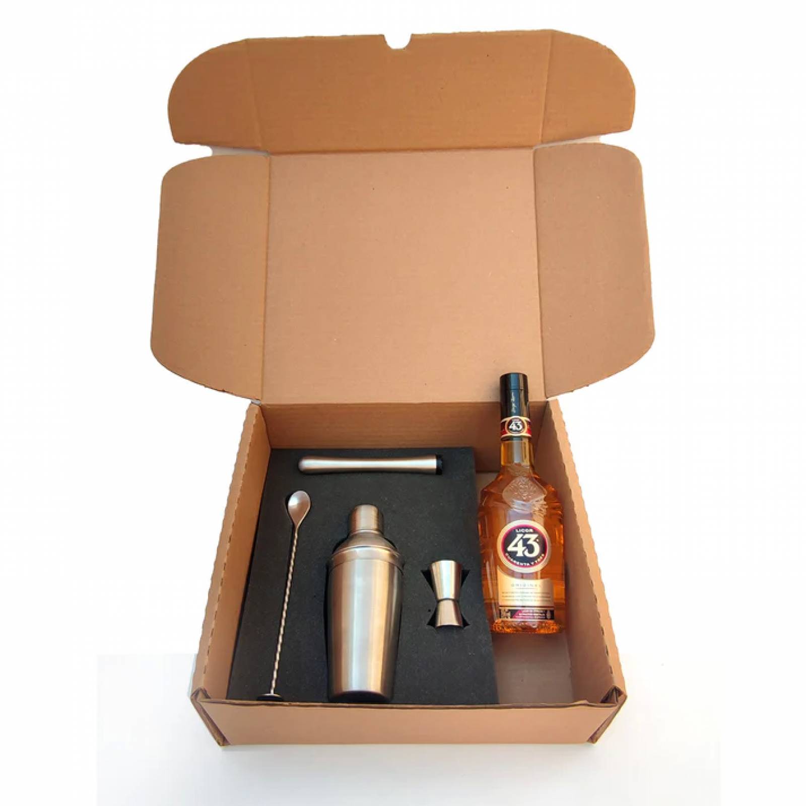 Regalo De Coctelería Con Licor 43