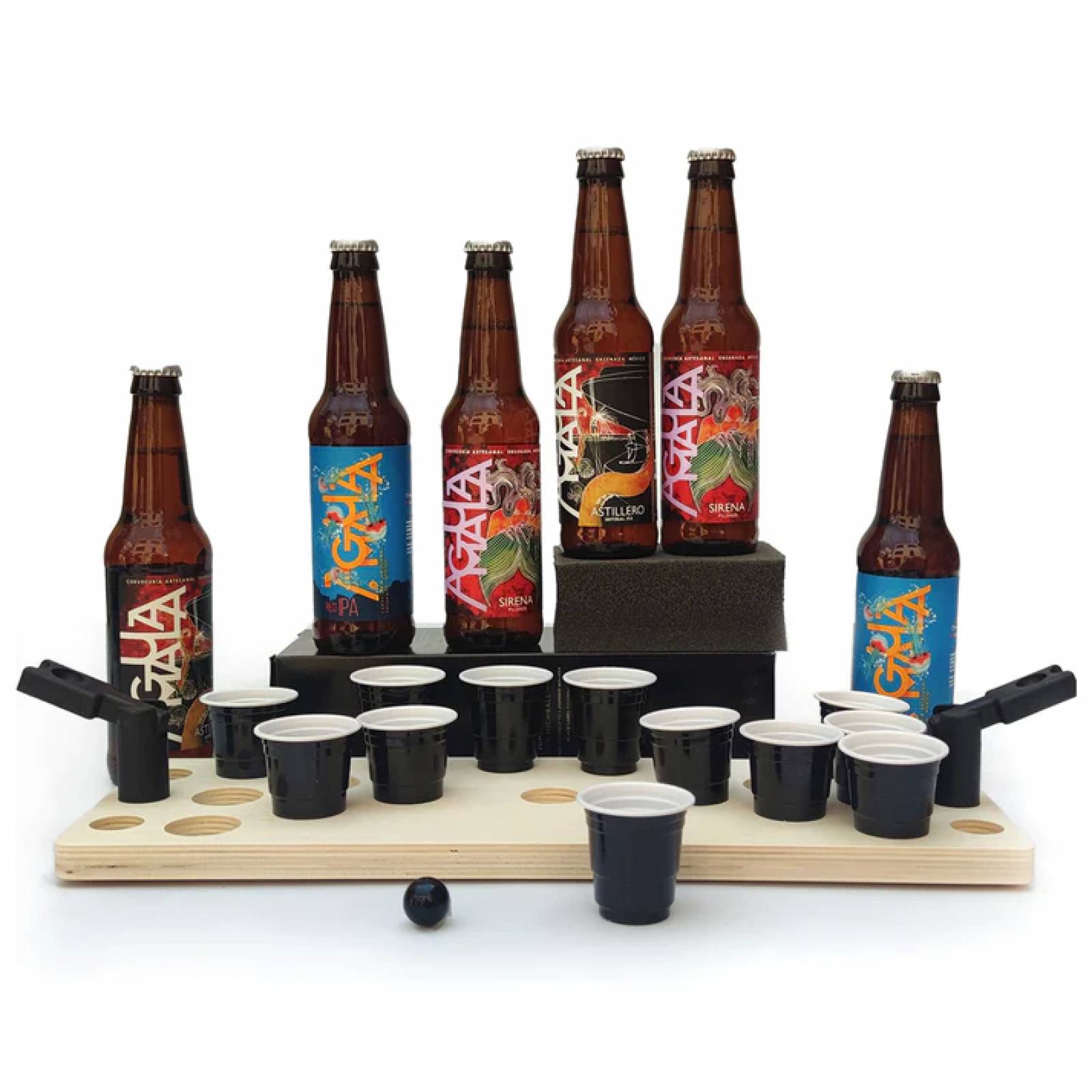 Kit Cerveza Artesanal Y Beer Pong
