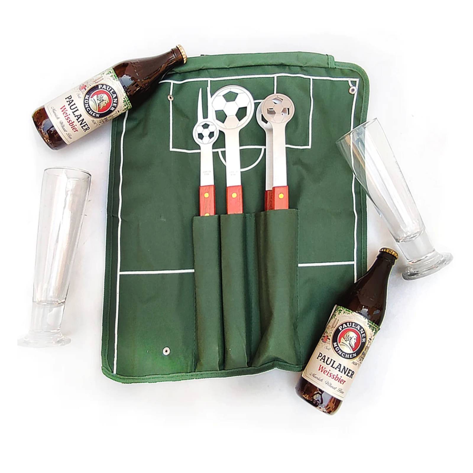 Kit de Barbacoa y Cerveza Artesanal Alemana