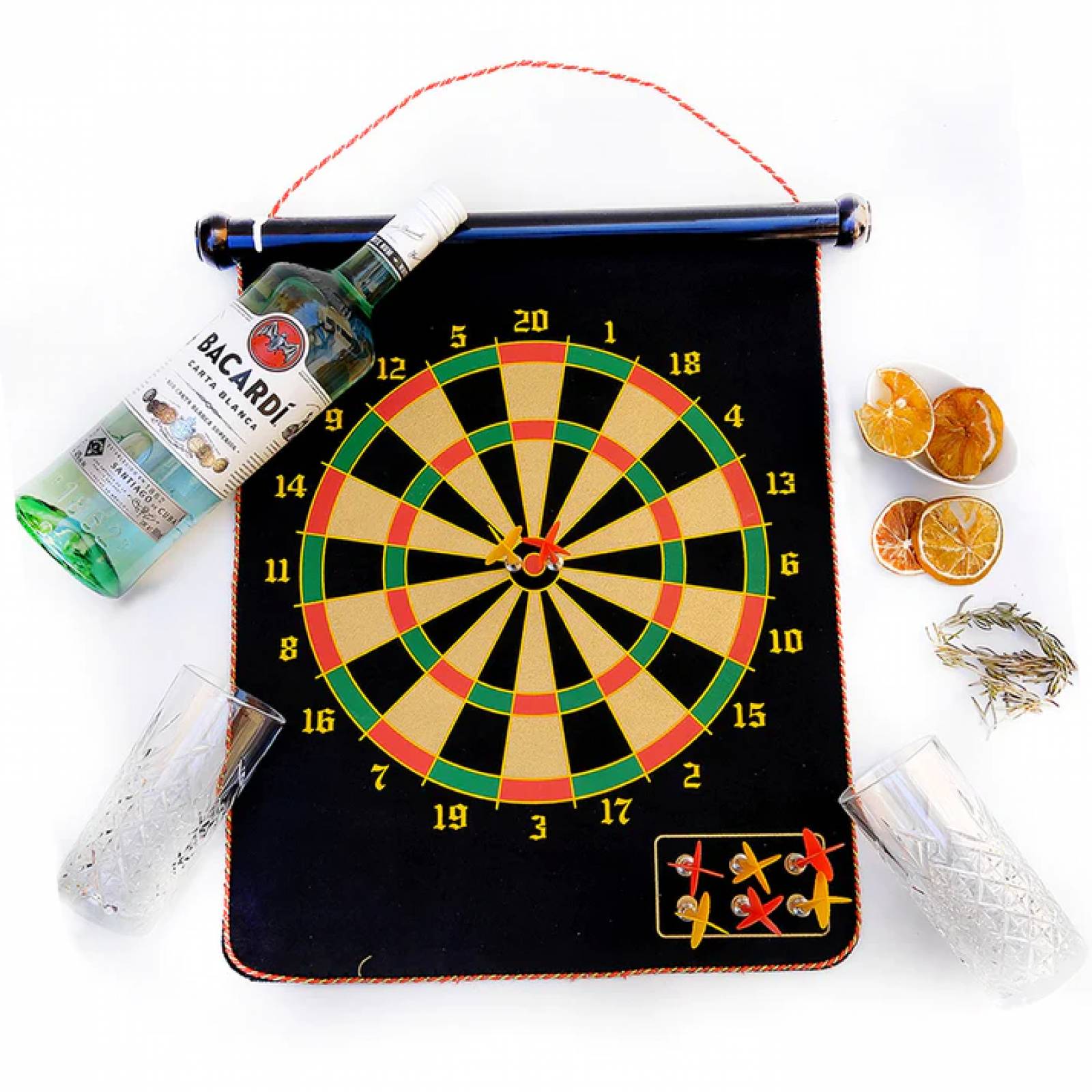 Regalo Bacardi Con Juego De Dardos