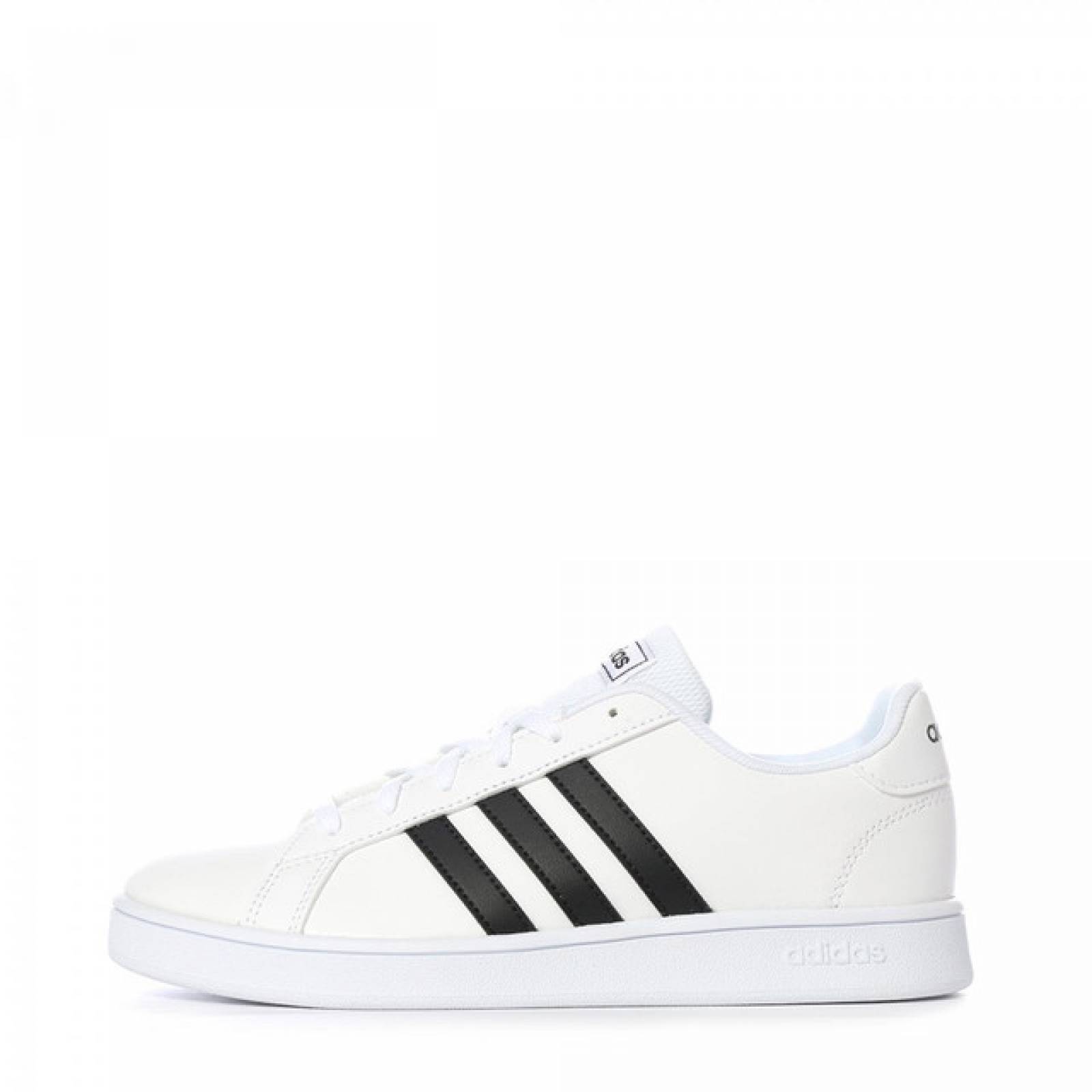 Tenis Casual Adidas Grand Court EF0103 Color Blanco/Negro Original!