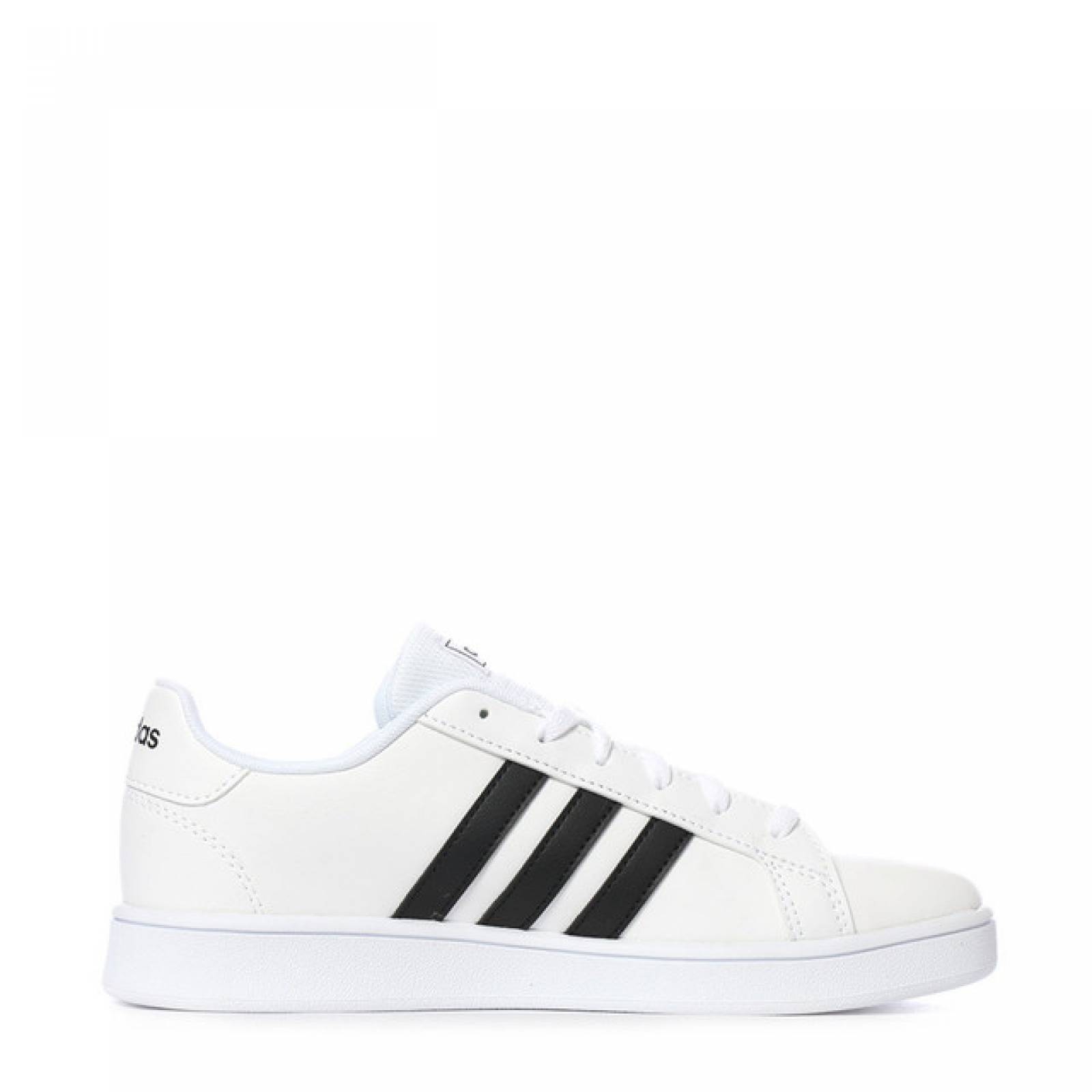 Tenis Casual Adidas Grand Court EF0103 Color Blanco/Negro Original!