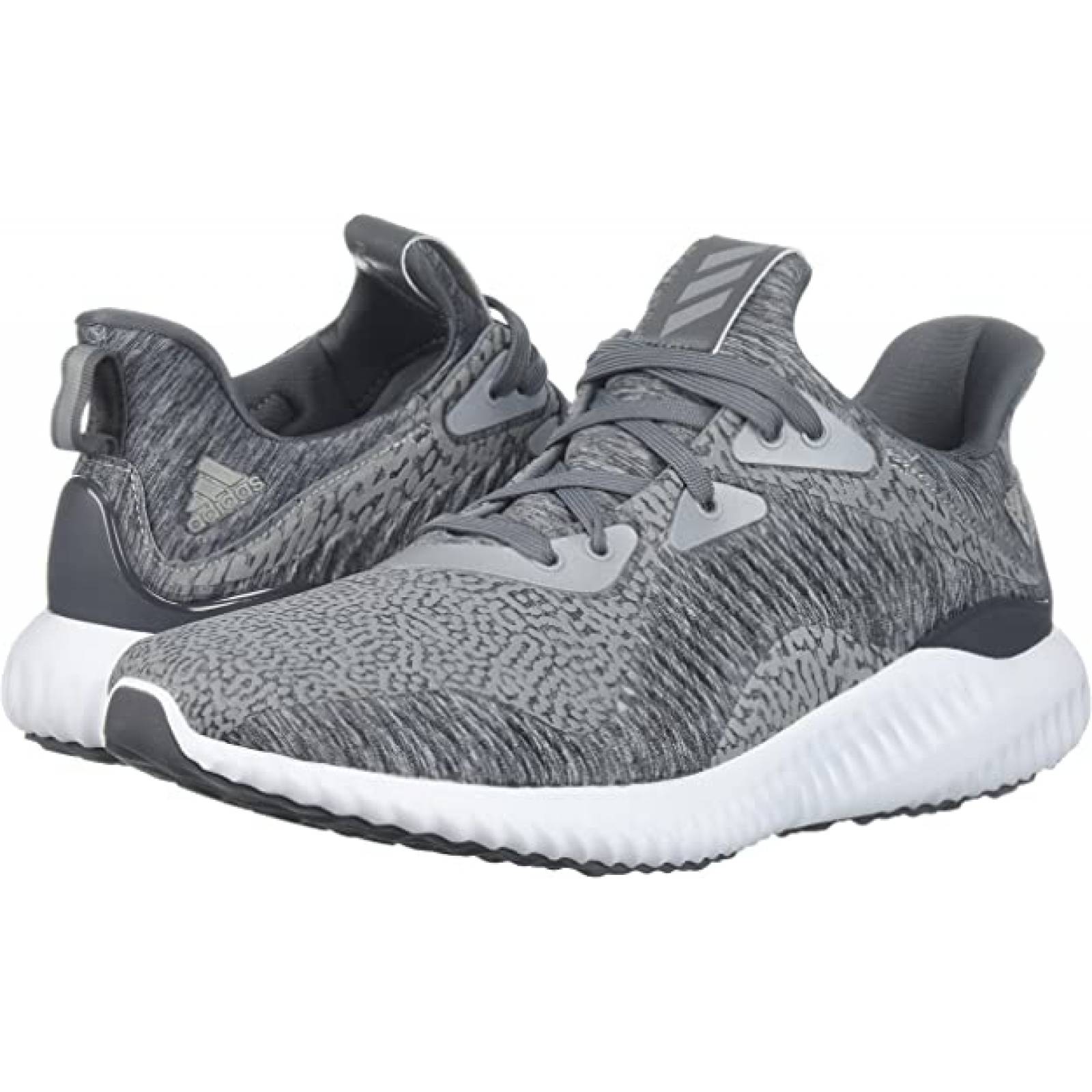 Tenis Deportivo Adidas Alphabounce BY4327 Color Gris Original!