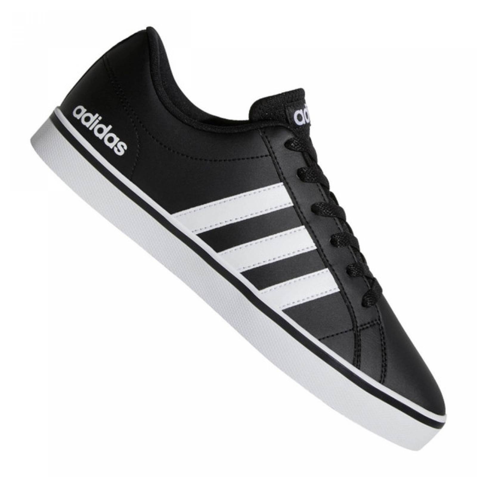 Tenis Casual Adidas Pace B74494 Color Negro/Blanco Original!