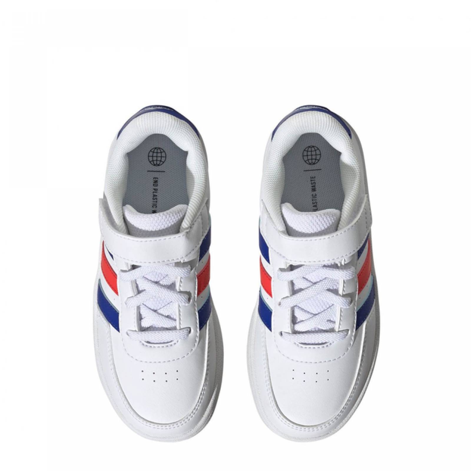 Tenis Para Niños Casual Adidas Breaknet 2.0 K HP8964 Color Blanco Original!