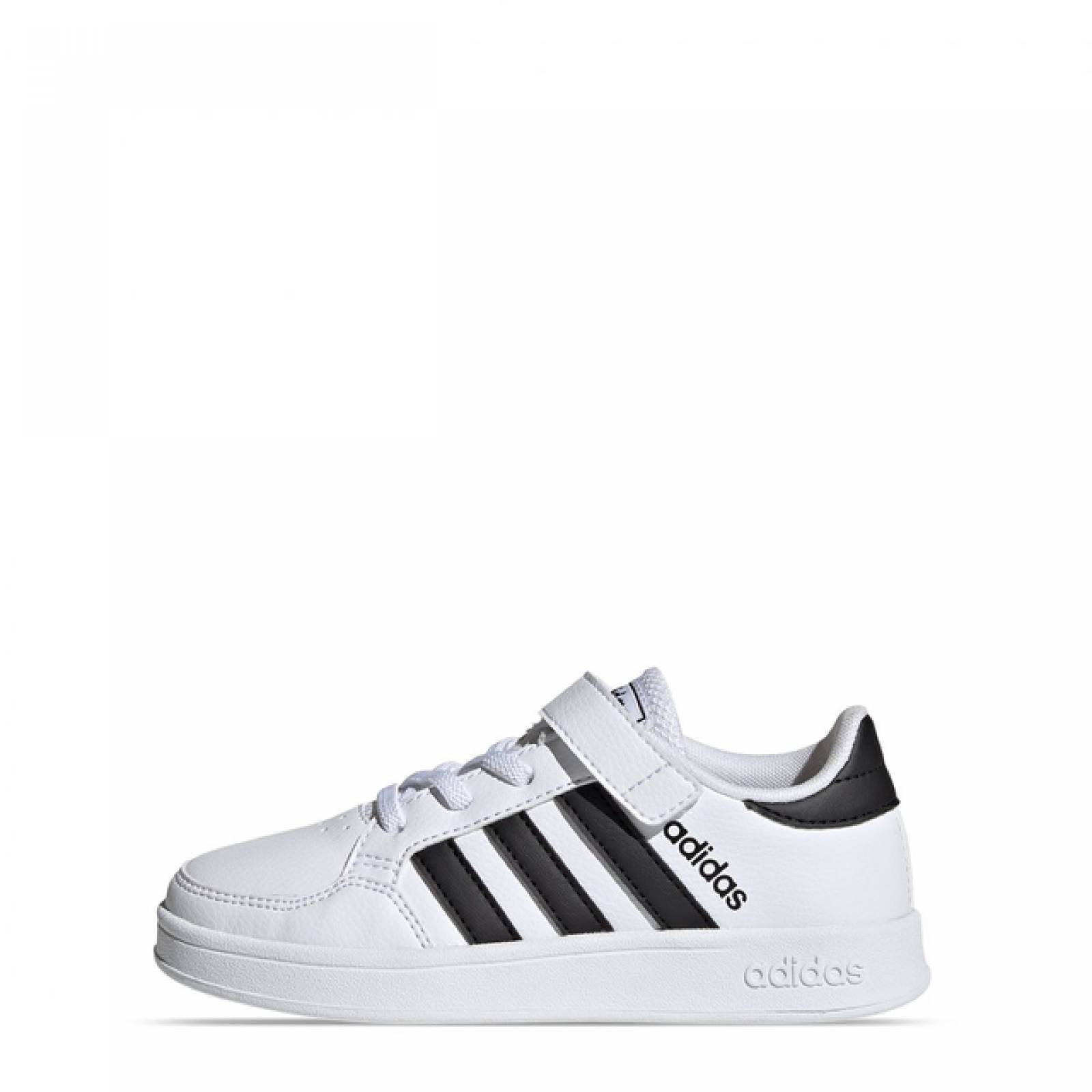 Tenis Para Niños Casual Adidas Breaknet FZ0106 Color Blanco Original!