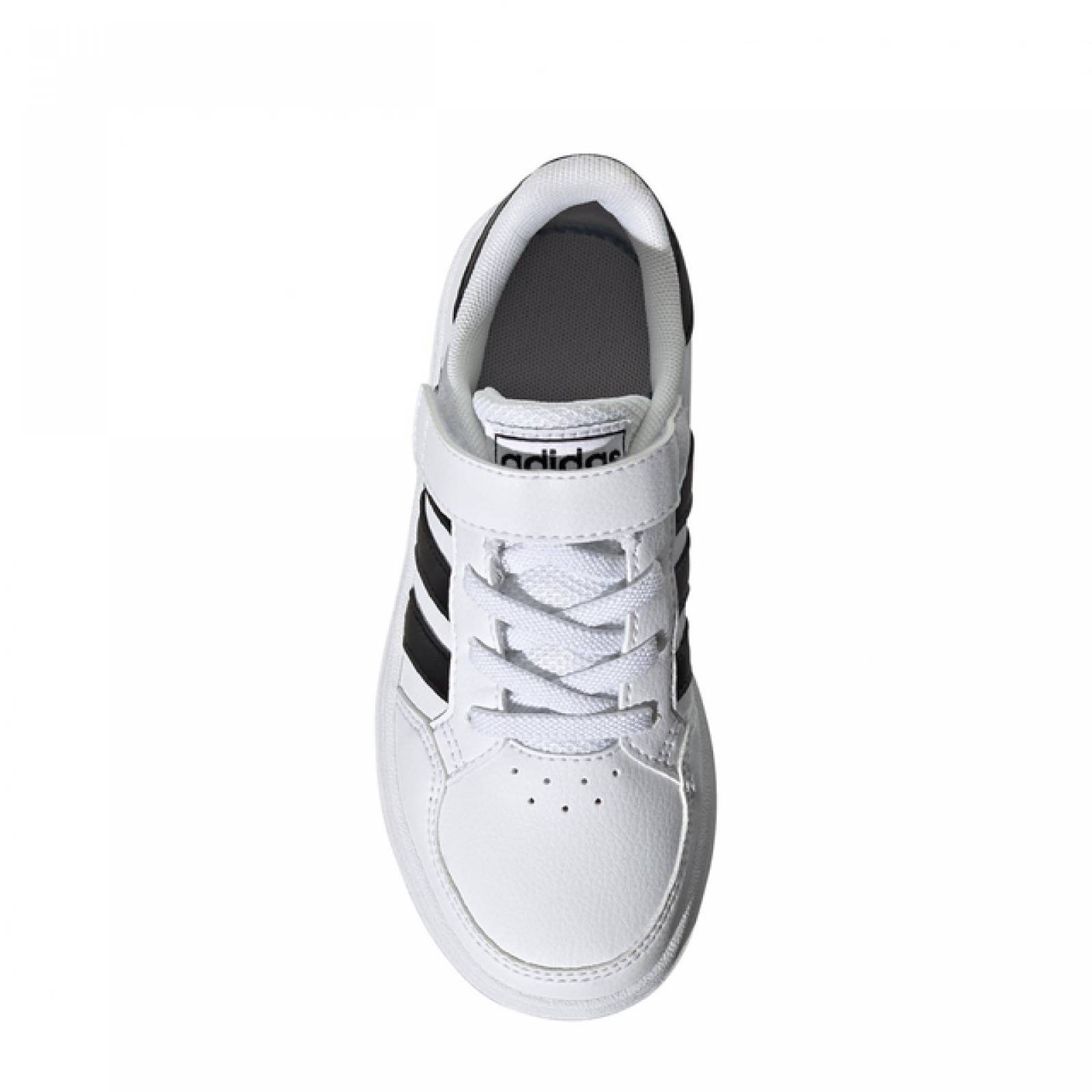 Tenis Para Niños Casual Adidas Breaknet FZ0106 Color Blanco Original!
