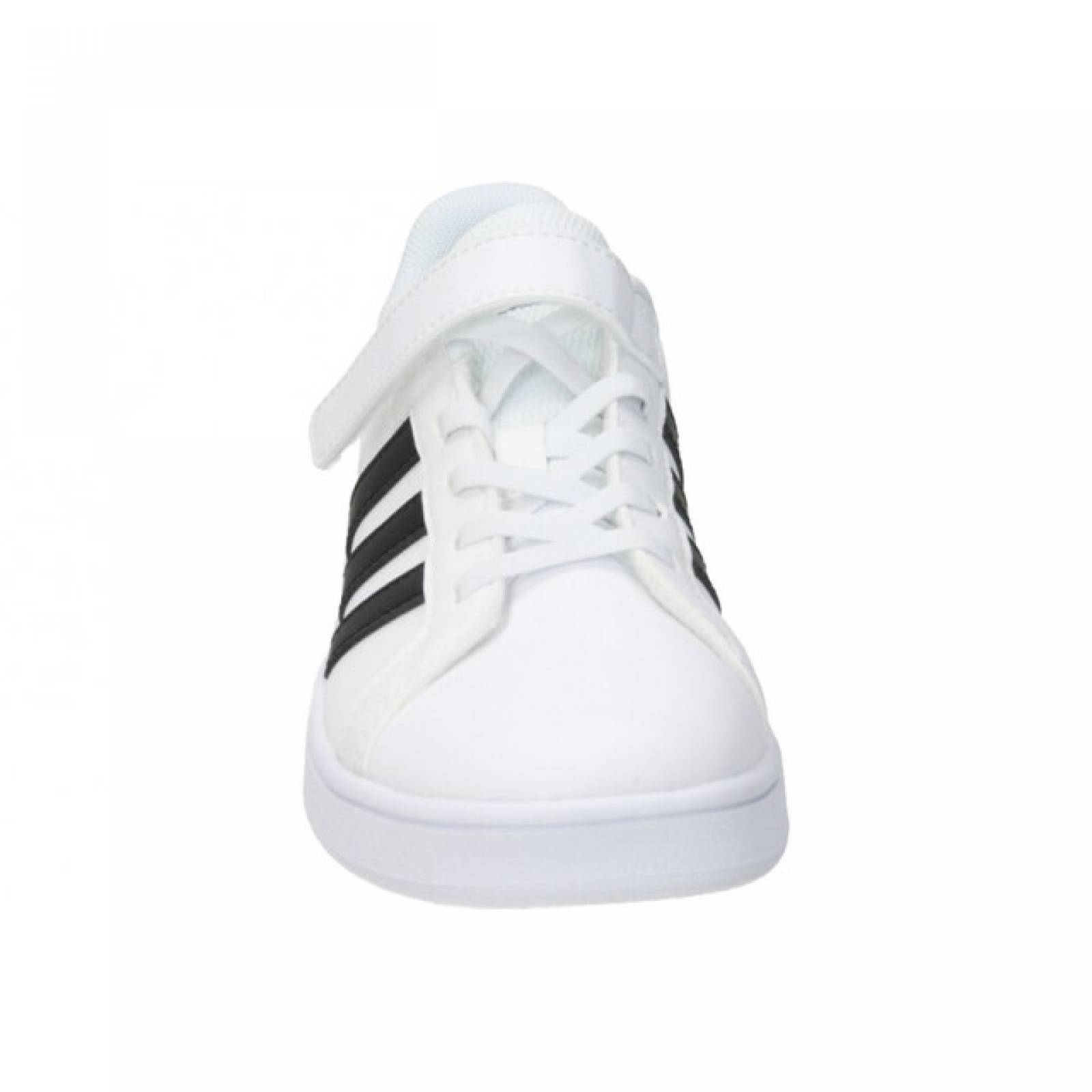 Tenis Para Niños Casual Adidas Grand Cour EF0109 Color Blanco Original!.