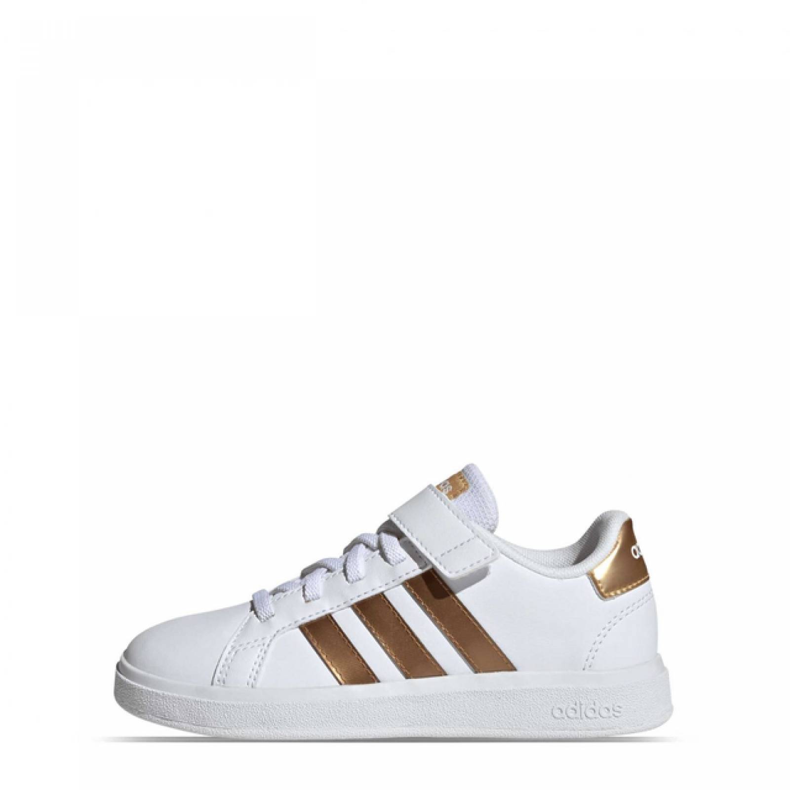 Tenis Para Niños Casual Adidas Grand Court 2.0 GY2577 Color Blanco Original!
