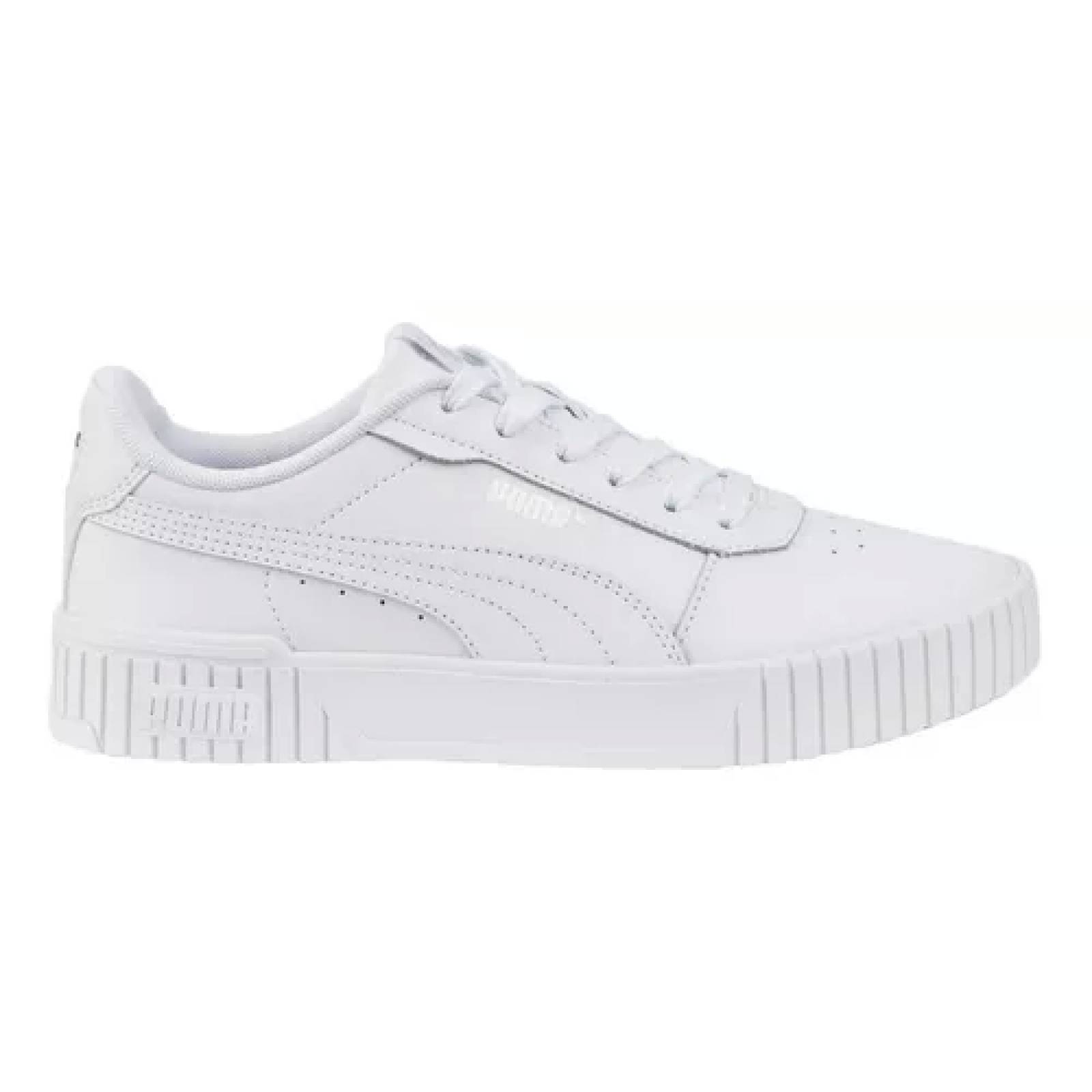 Tenis Casual Puma Carina 2.0 386185 02 Color Blanco Original!