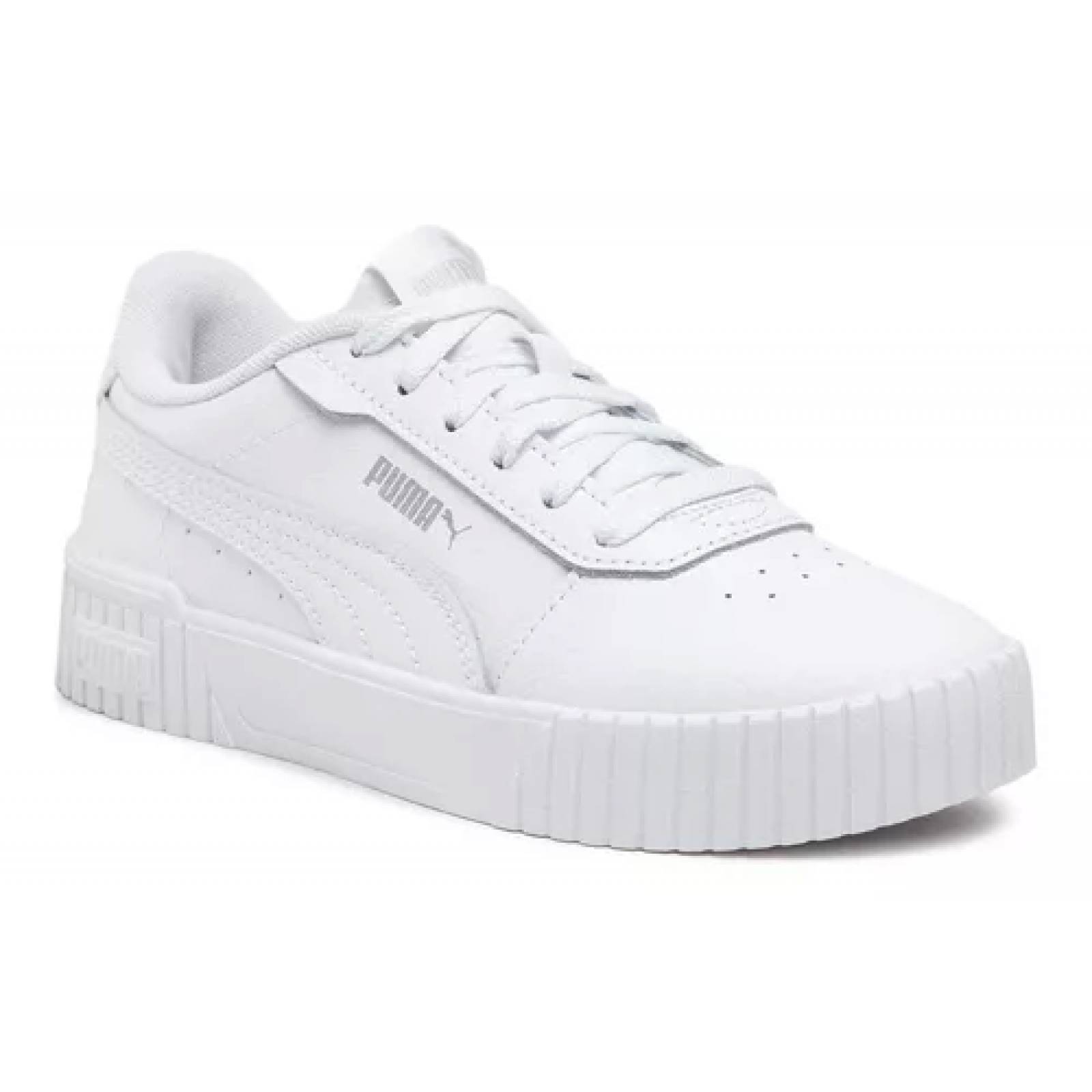 Tenis Casual Puma Carina 2.0 386185 02 Color Blanco Original!