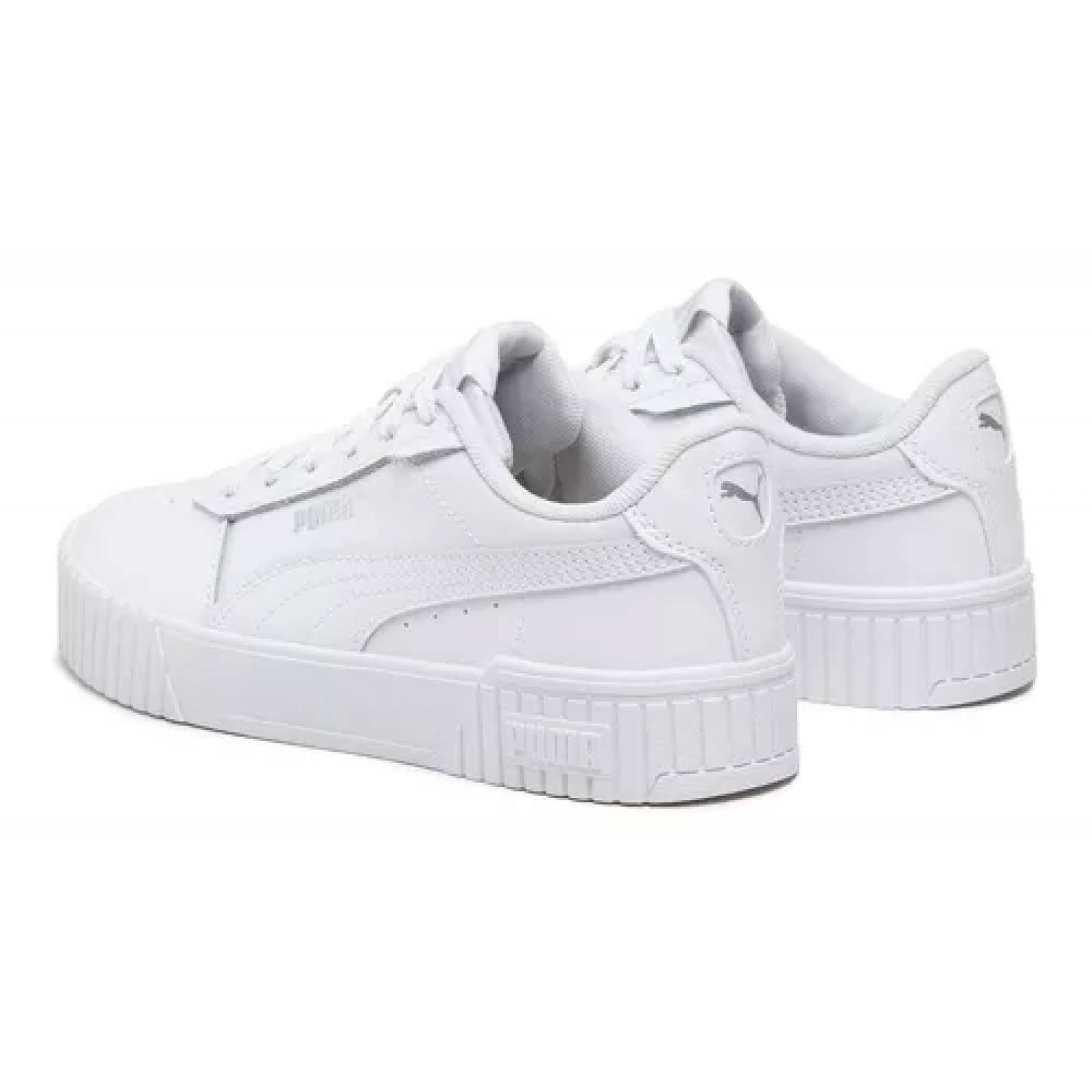 Tenis Casual Puma Carina 2.0 386185 02 Color Blanco Original!