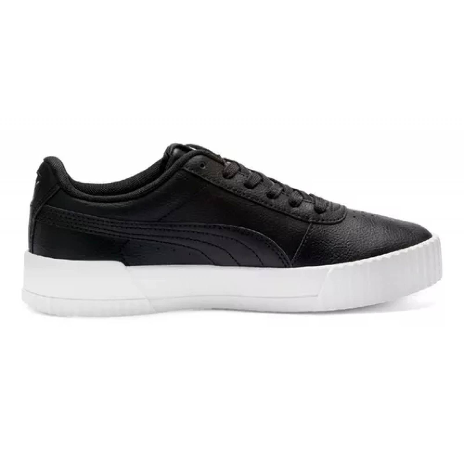 Tenis Puma Casual Carina L 370325 01 Color Negro Original!