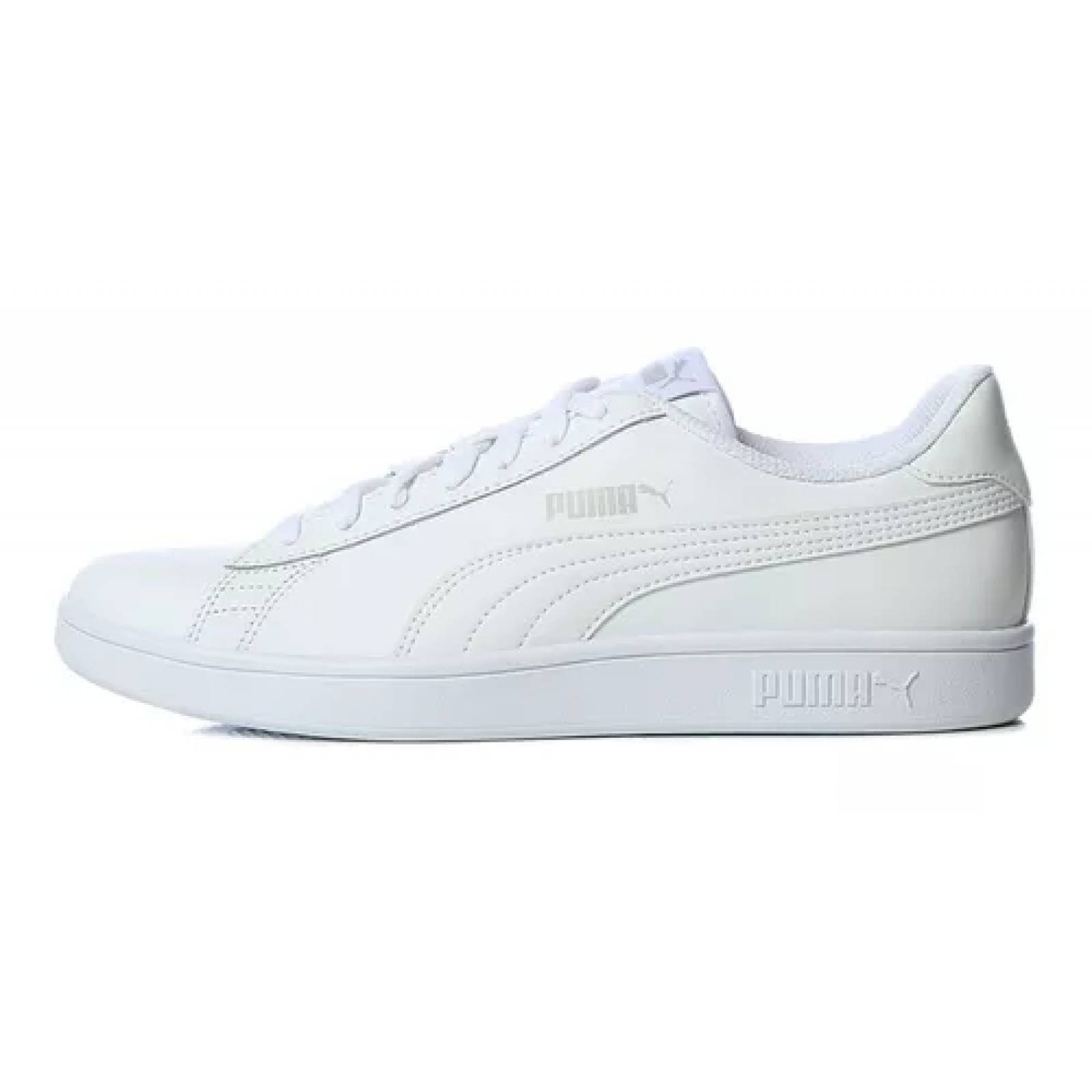 Tenis Casual Puma Smash V2 365215 07 Color Blanco Original!