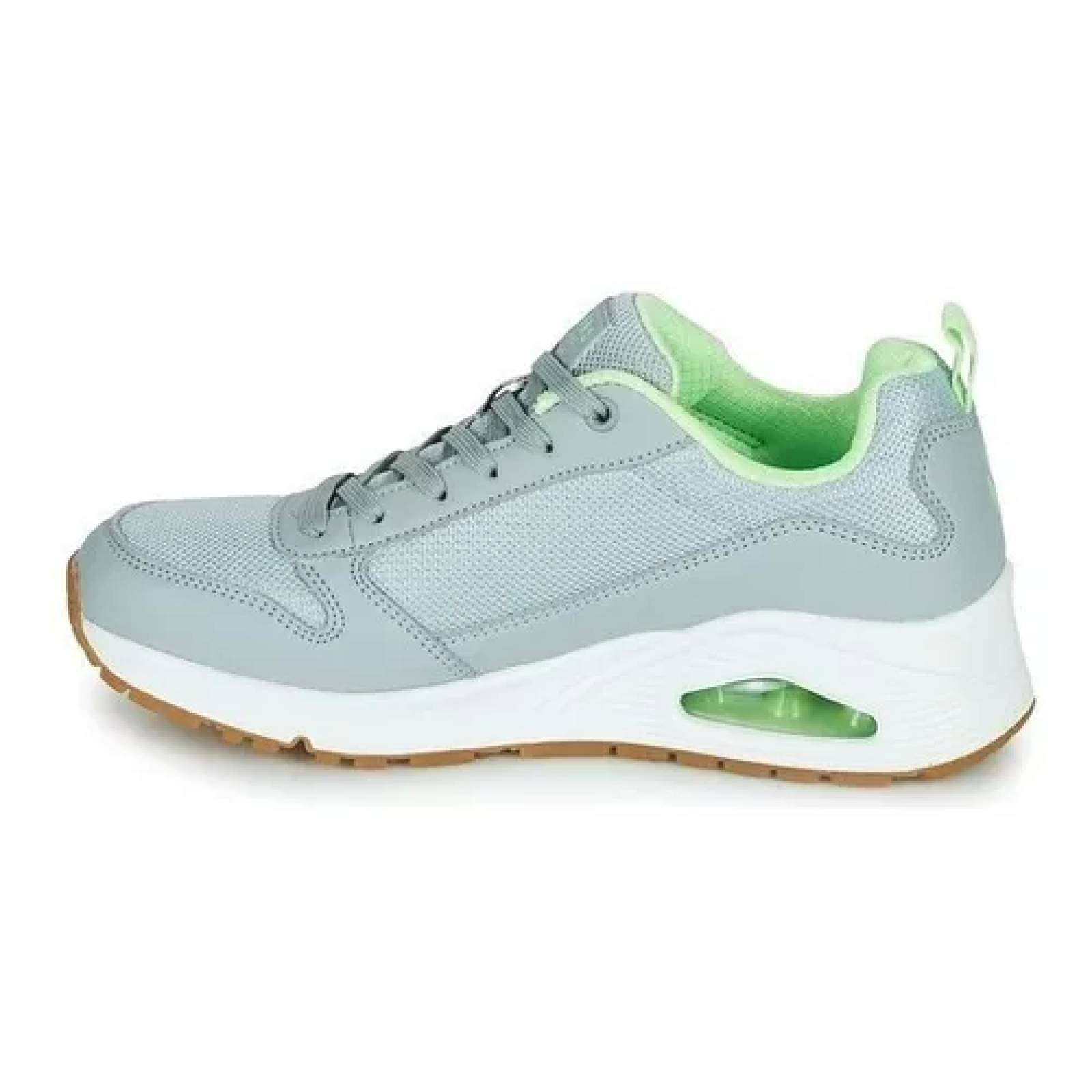 Tenis Deportivo Skechers Inside Matters 155005/GRY Gris original!