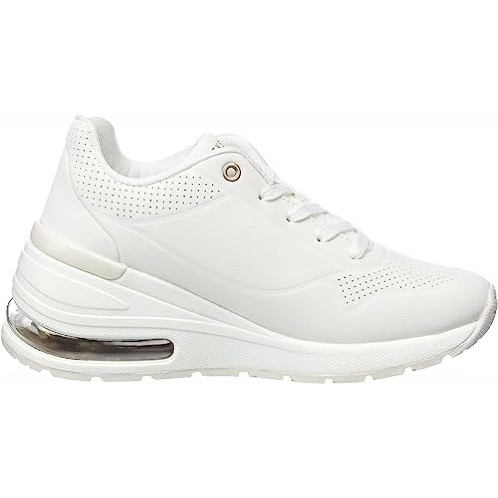 Tenis Deportivo Skechers Million Air Elevated 155401/WHT Blanco Original!