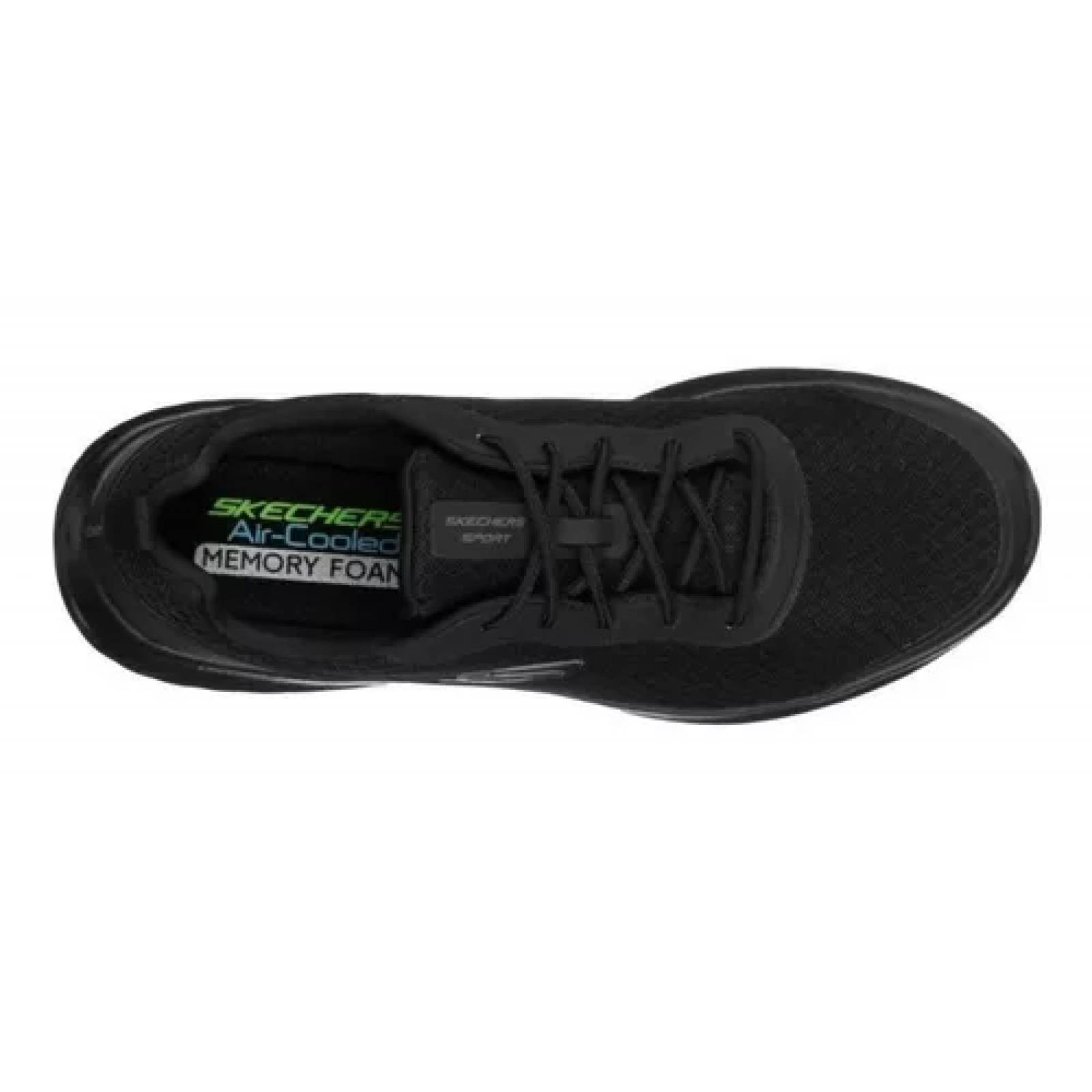 Tenis Deportivo Skechers Bounder Voltis 232005/BBK Negro Original!