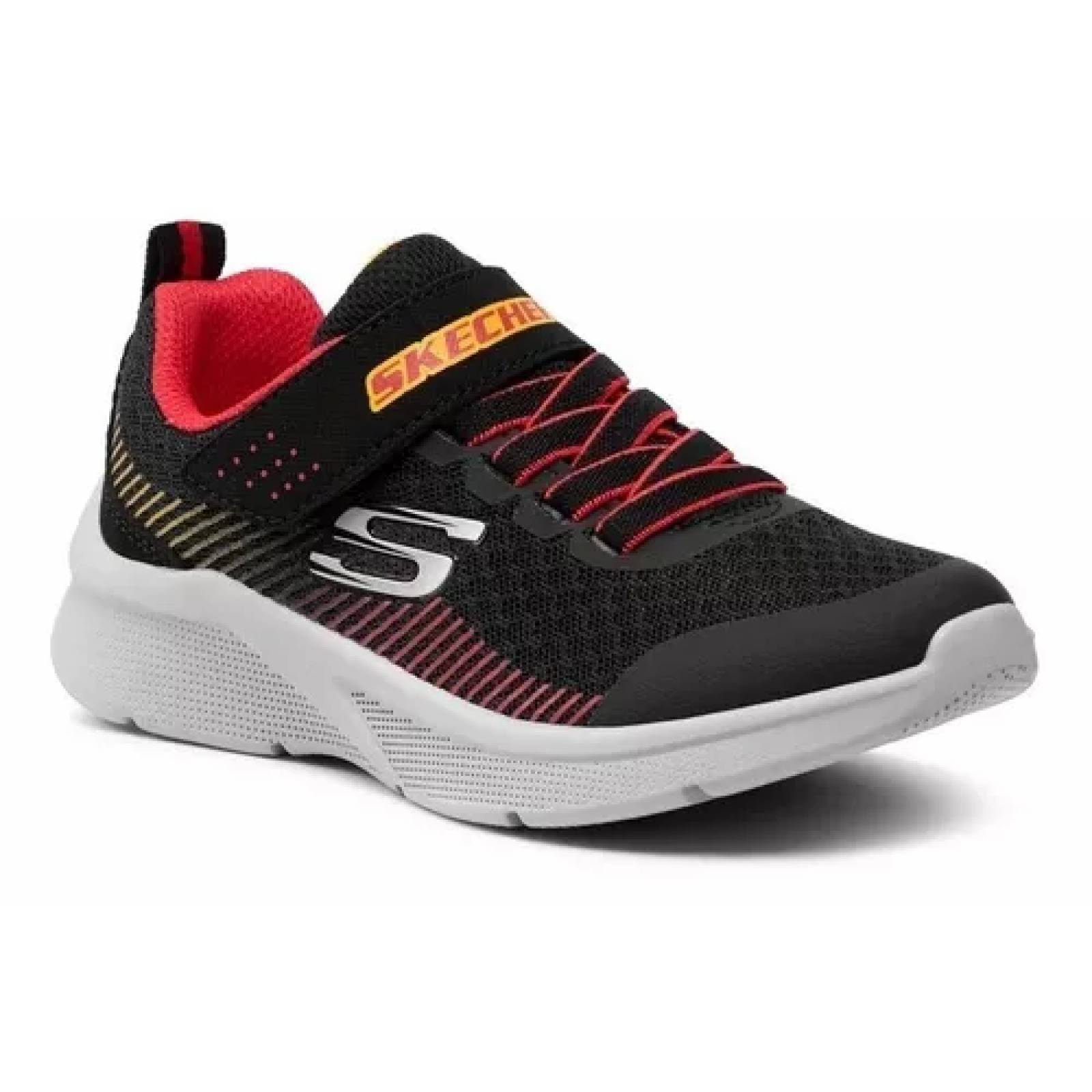 Tenis Skechers Groza 97535/BKRD Negro Original!