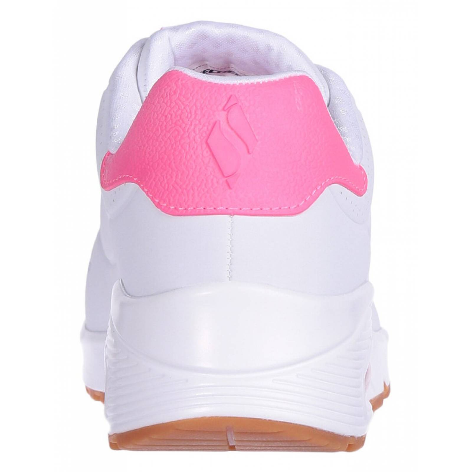 Tenis Skechers Uno Hit Pop 155370/WHPK Color Blanco Original!
