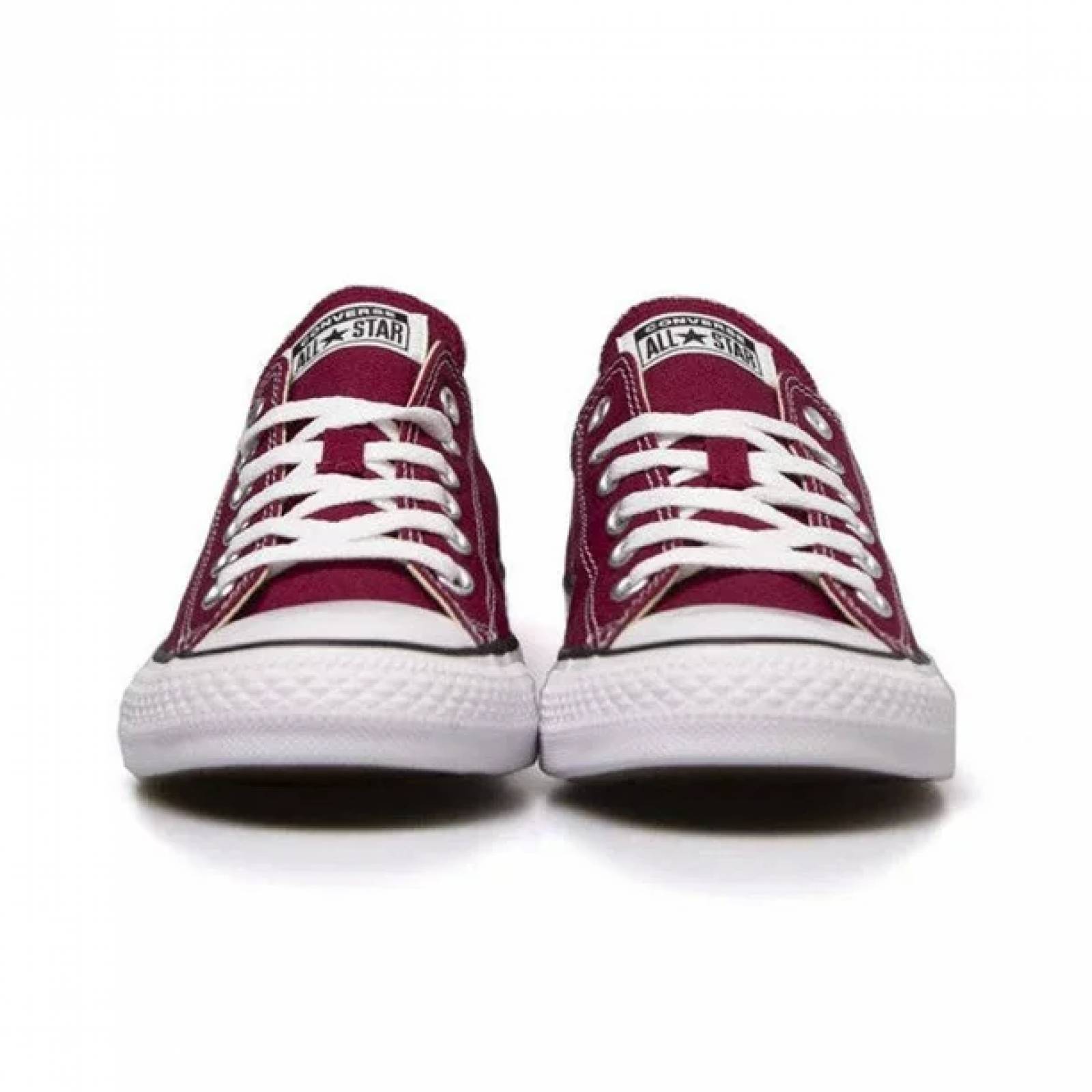 Tenis Casual Converse Chuck Taylor M9691C OX Color Guinda Original!