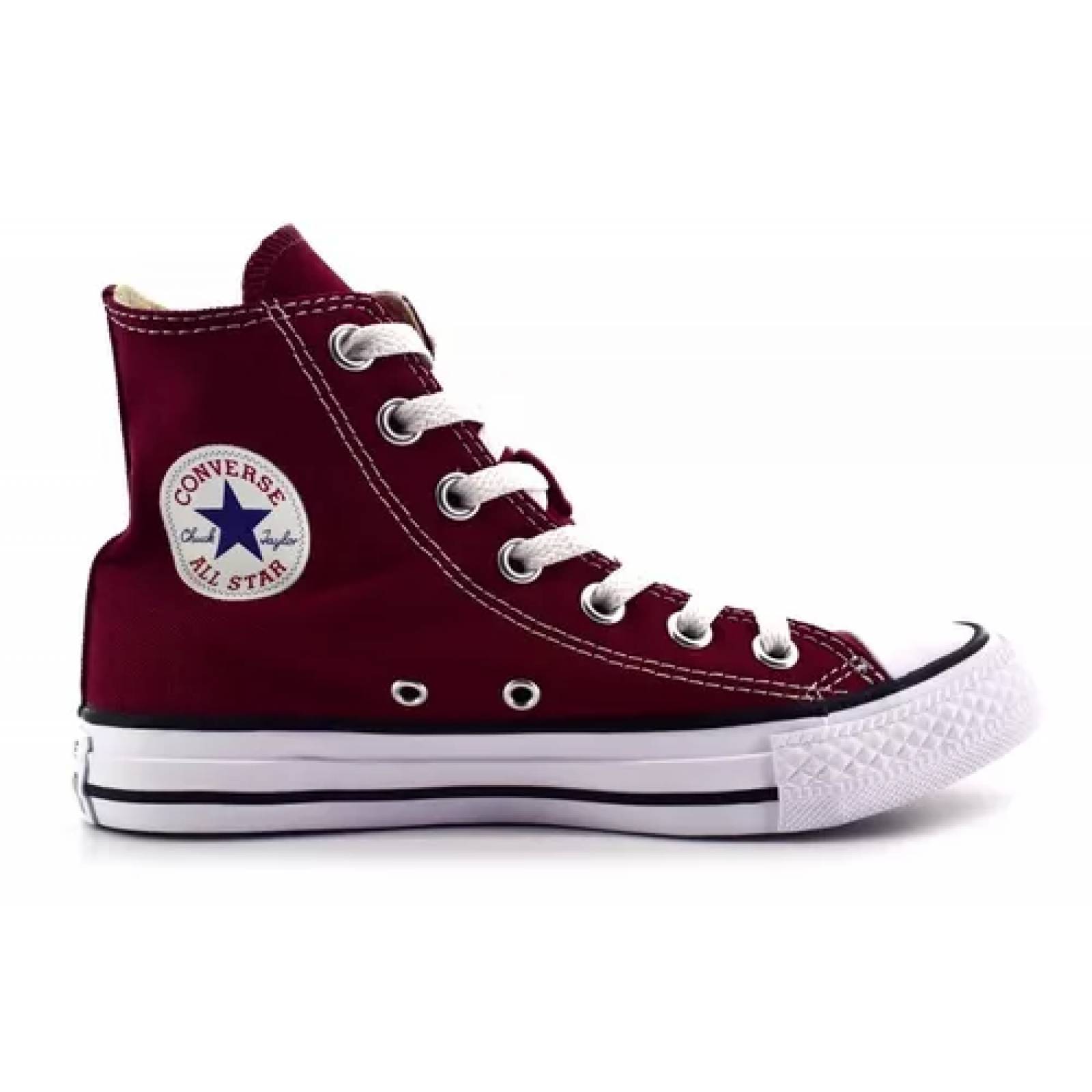 Tenis Casual Converse Chuck Taylor M9613C HI Color Guinda Original!