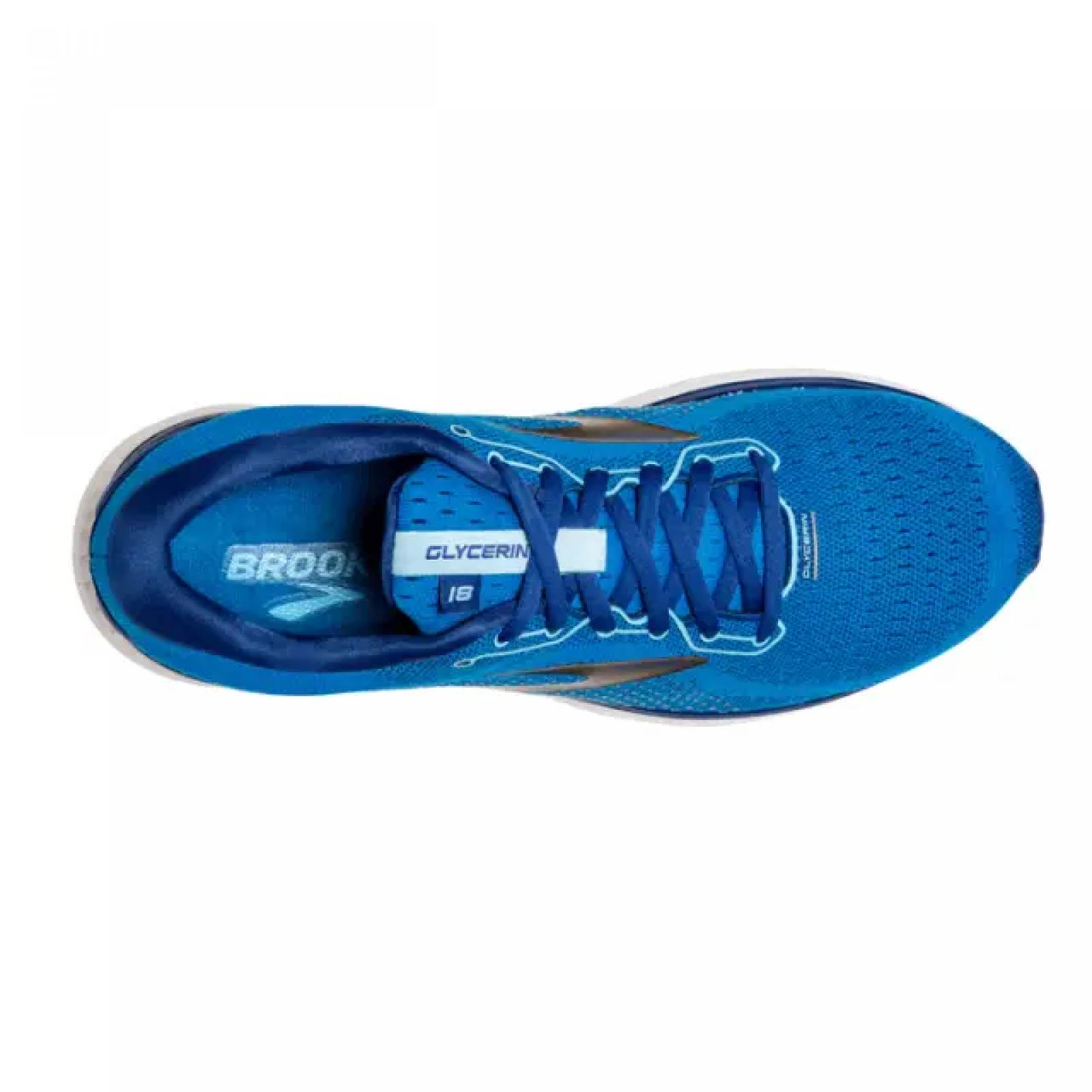 Tenis Deportivo Brooks Glycerin 18 1D 459 Color Azul Original!