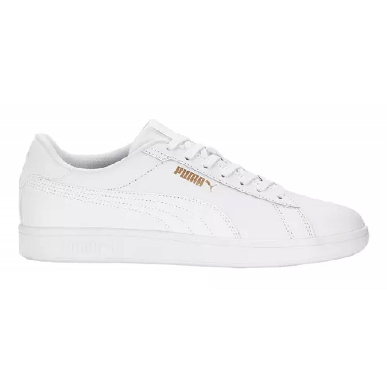 Tenis Casual Puma Smash 3.0 390987 01 Color Blanco Original!