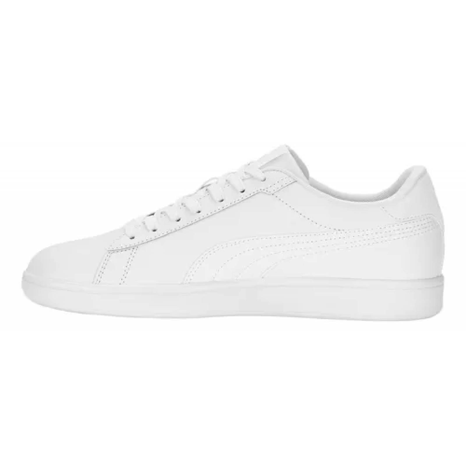 Tenis Casual Puma Smash 3.0 390987 01 Color Blanco Original!
