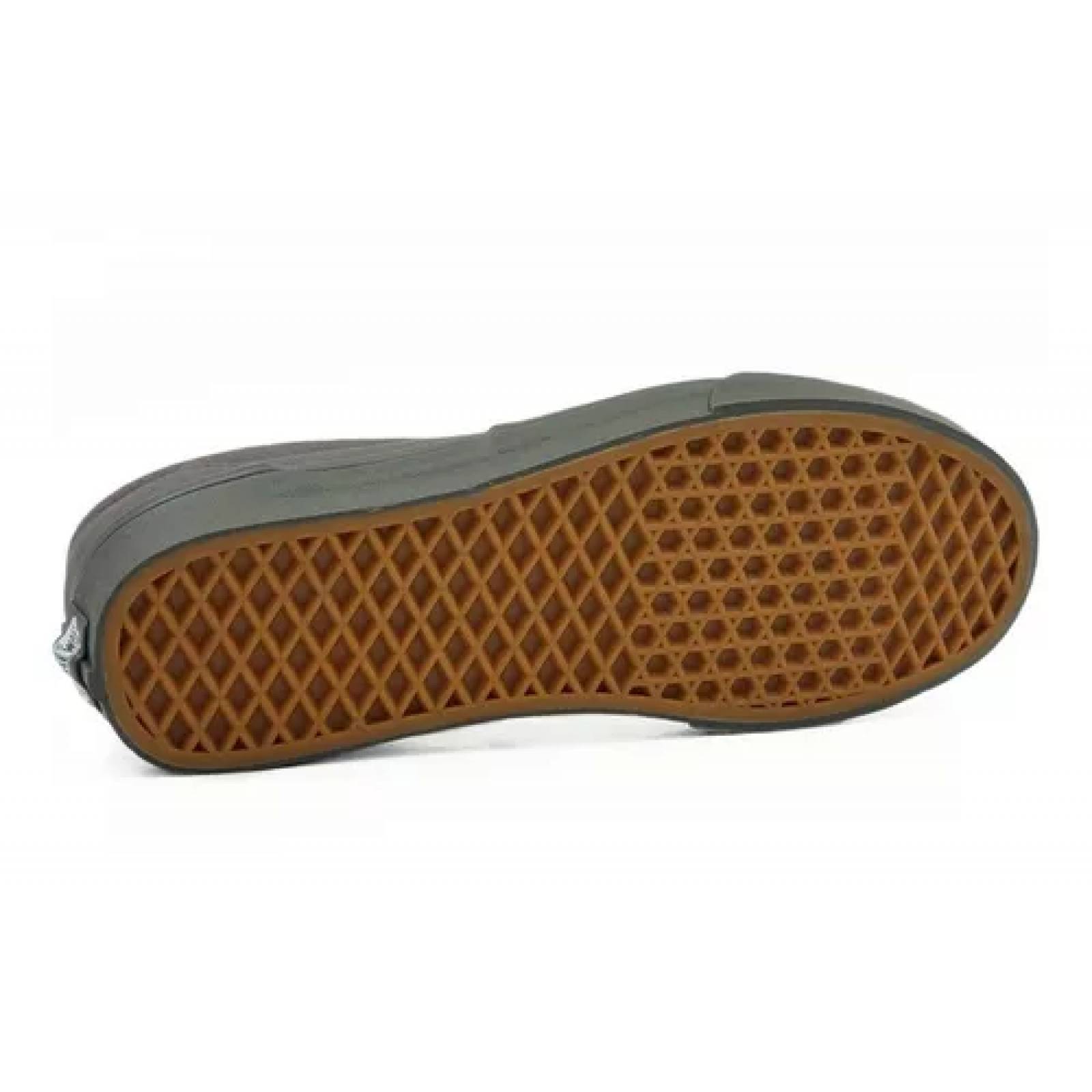 Tenis Casual Vans Era Y6XEYM Color Gris Original!