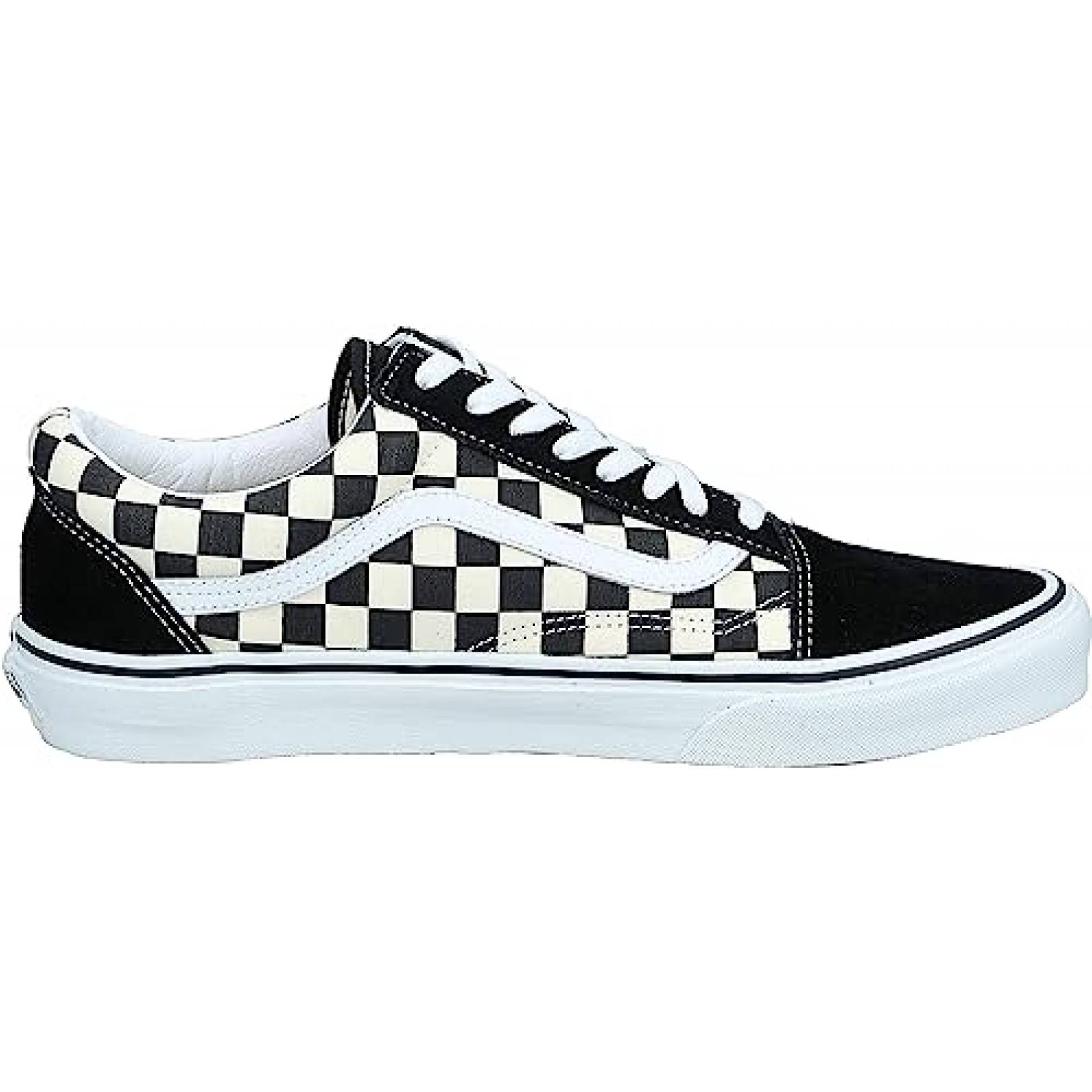 Vans blanco cheap negro