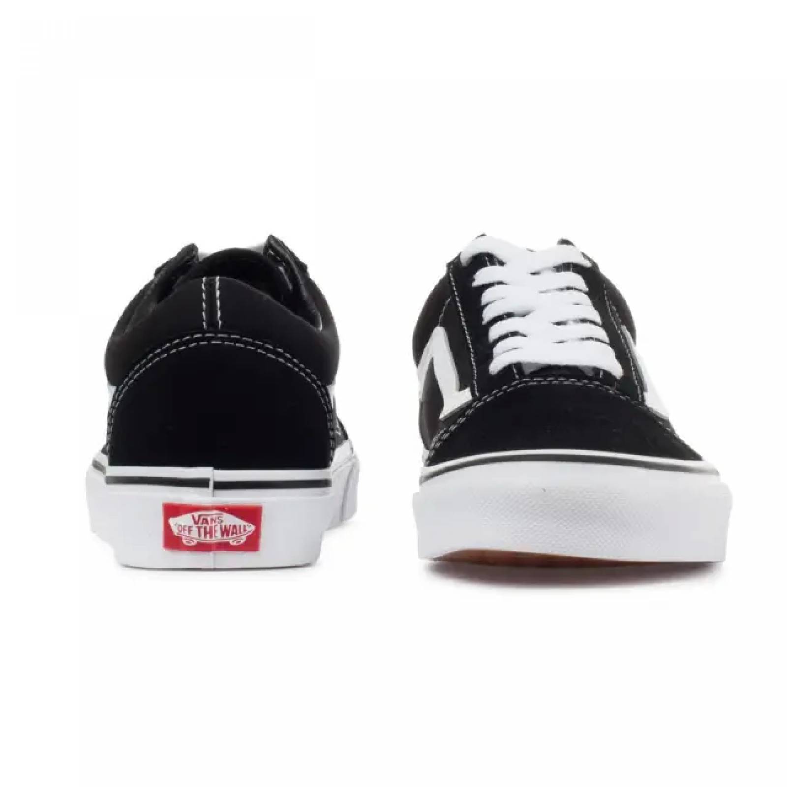 Tenis Casual Vans Old Skool D3HY28 Color Negro/Blanco Original!